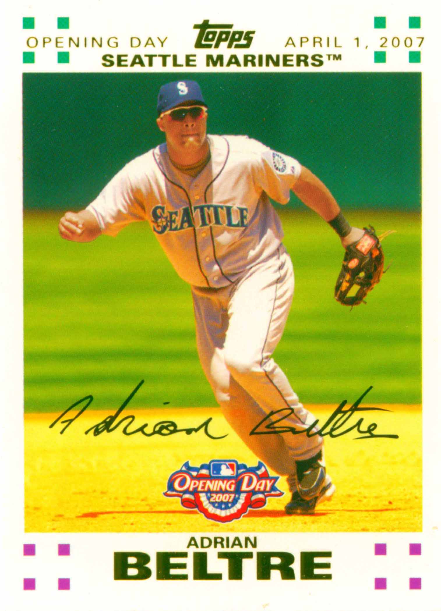 2007 Topps Opening Day Gold