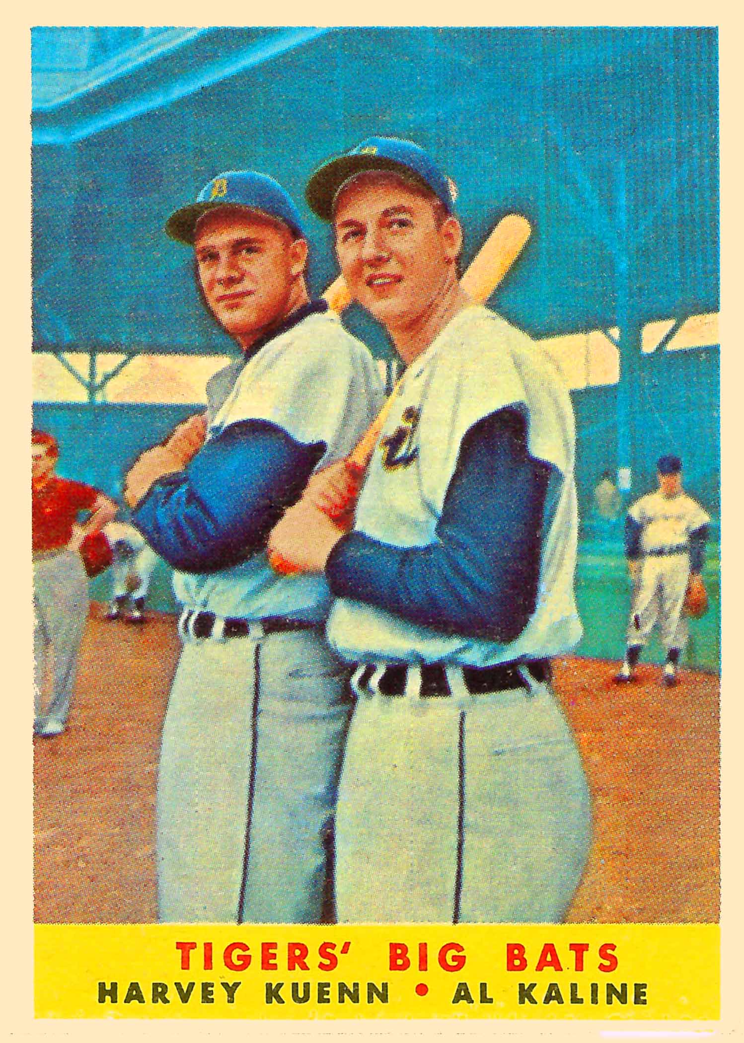 1958 Topps Tigers Big Bats
