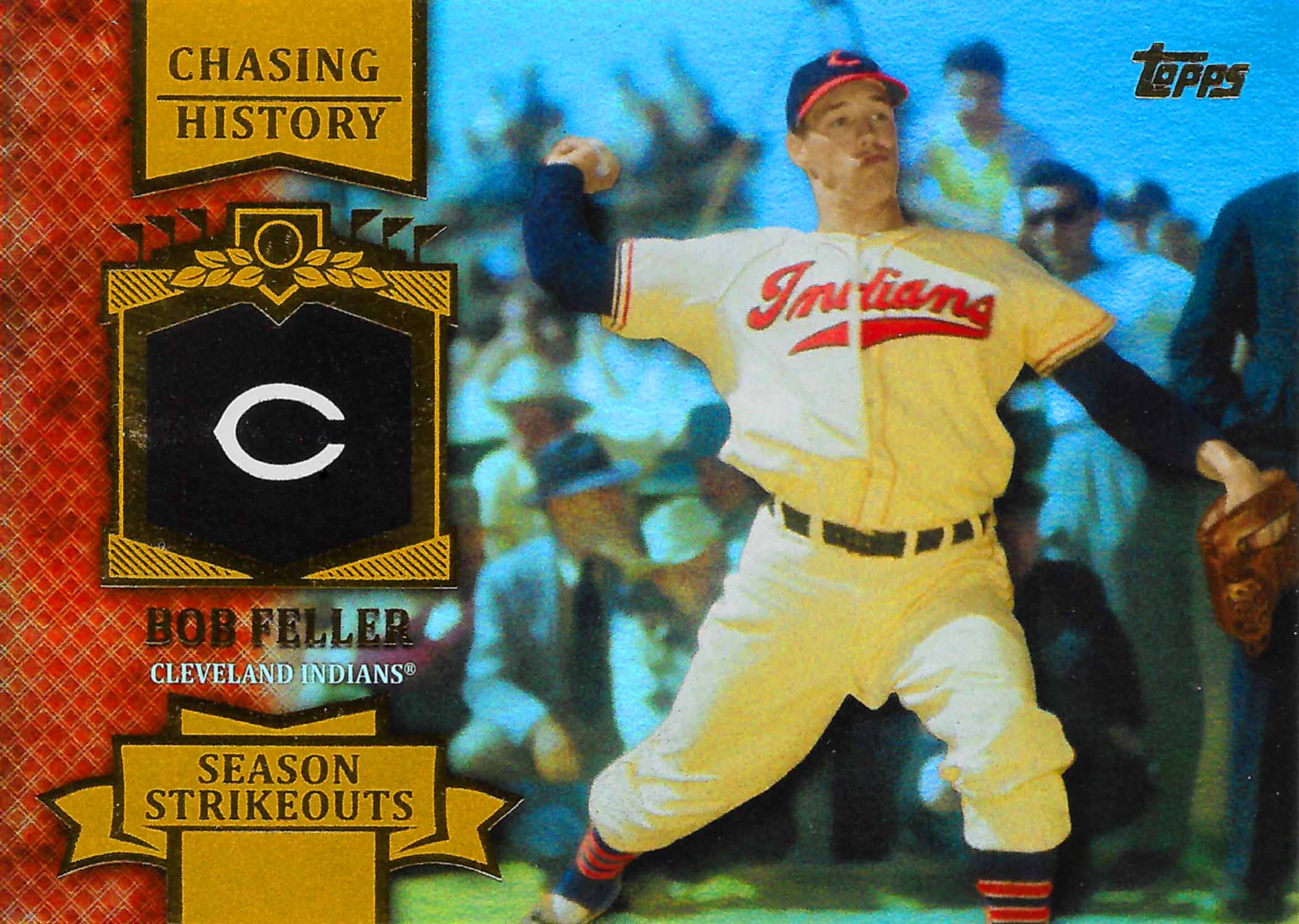 2013 Topps Chasing History Holofoil Gold
