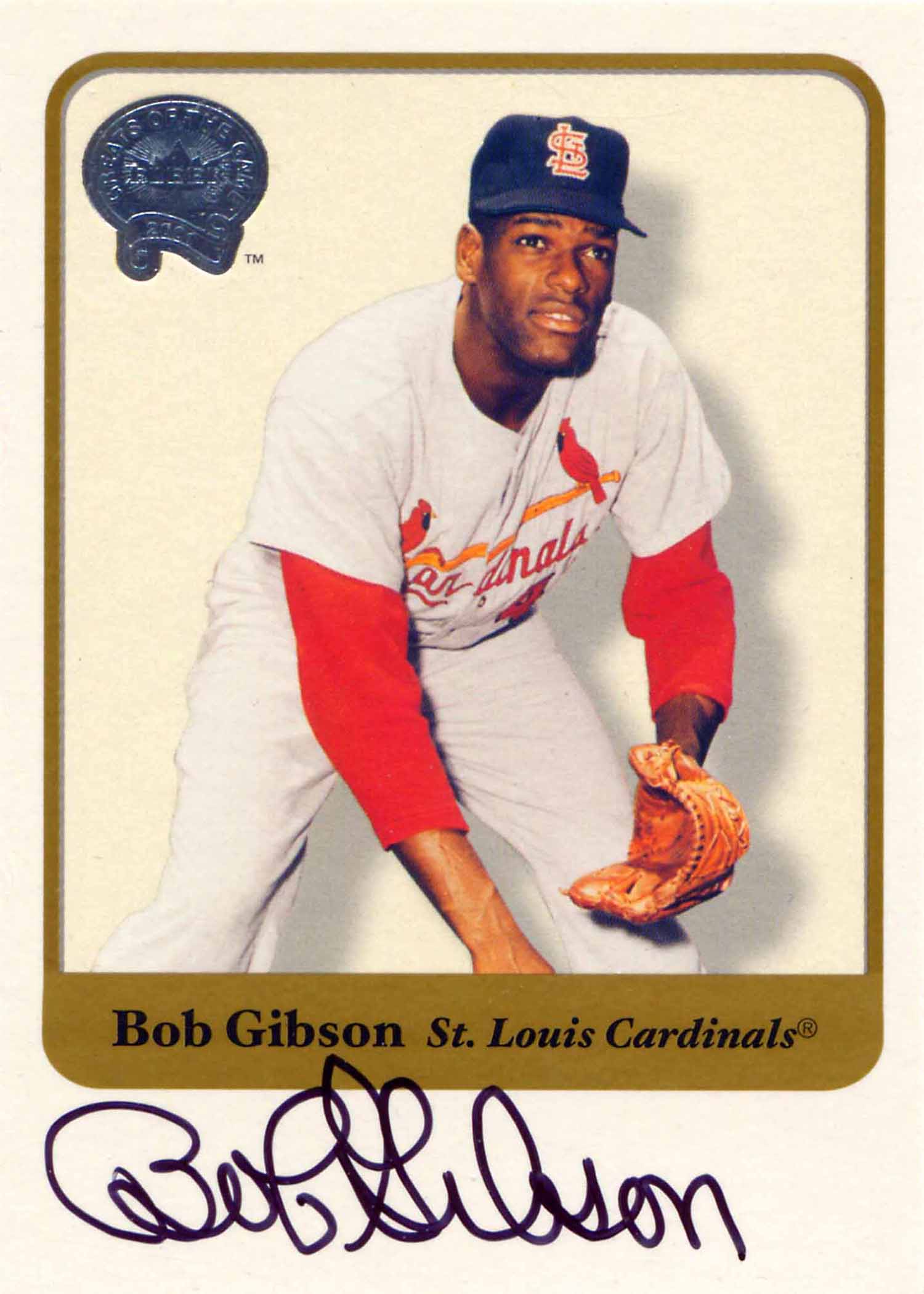 1968 SPORTS ILLUSTRATED BOB GIBSON ST.LOUIS CARDINALS 24X36 VINTAGE POSTER  NM+