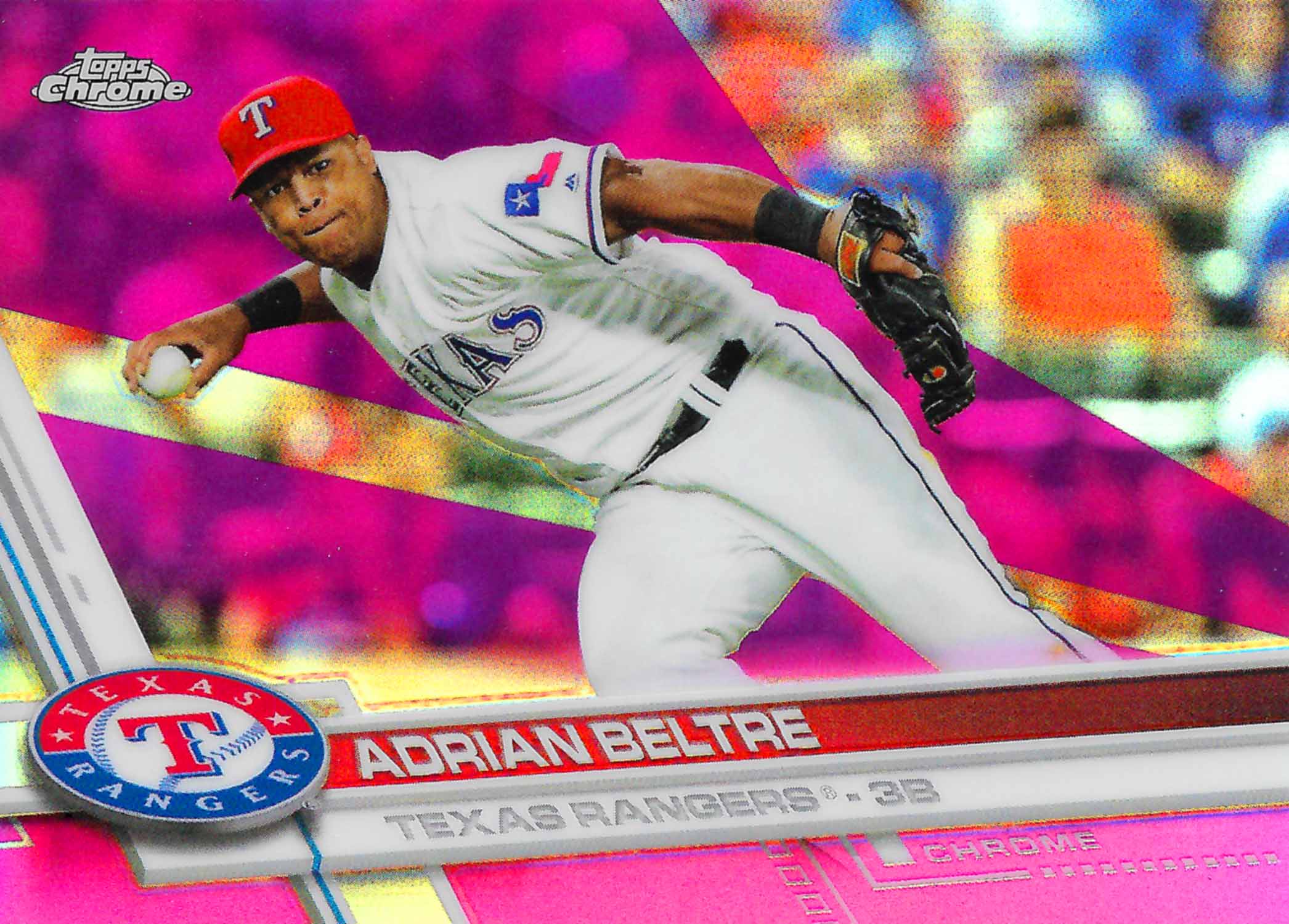2017 Topps Chrome Pink Refractors