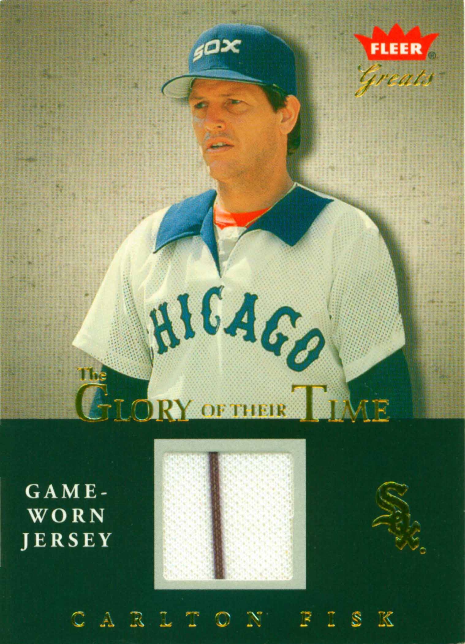2004 Greats of the Game Glory of Their Time Game Used Jersey