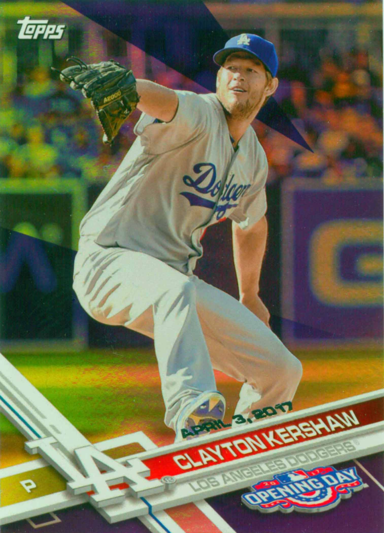 2017 Topps Opening Day Toys R Us Purple Border