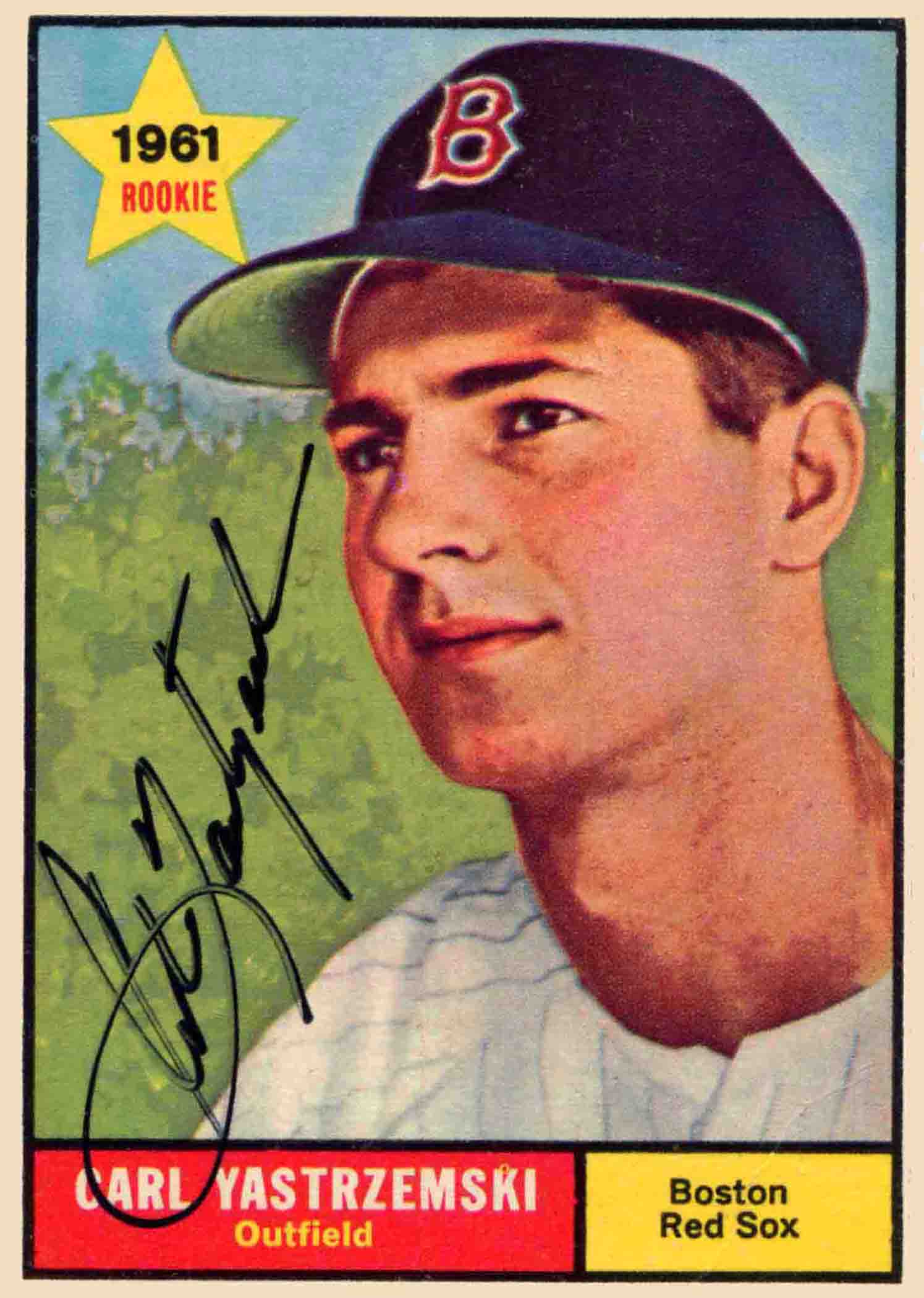 1961 Topps Autographed