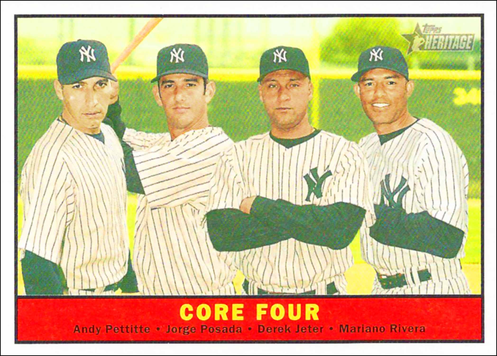 2010 Topps Heritage Core Four