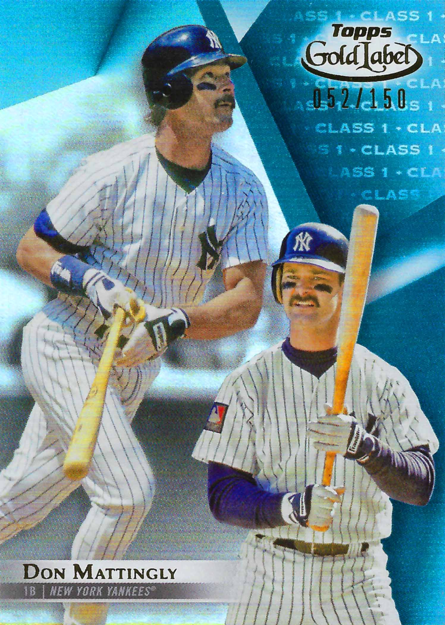 2018 Topps Gold Label Class 1 Blue