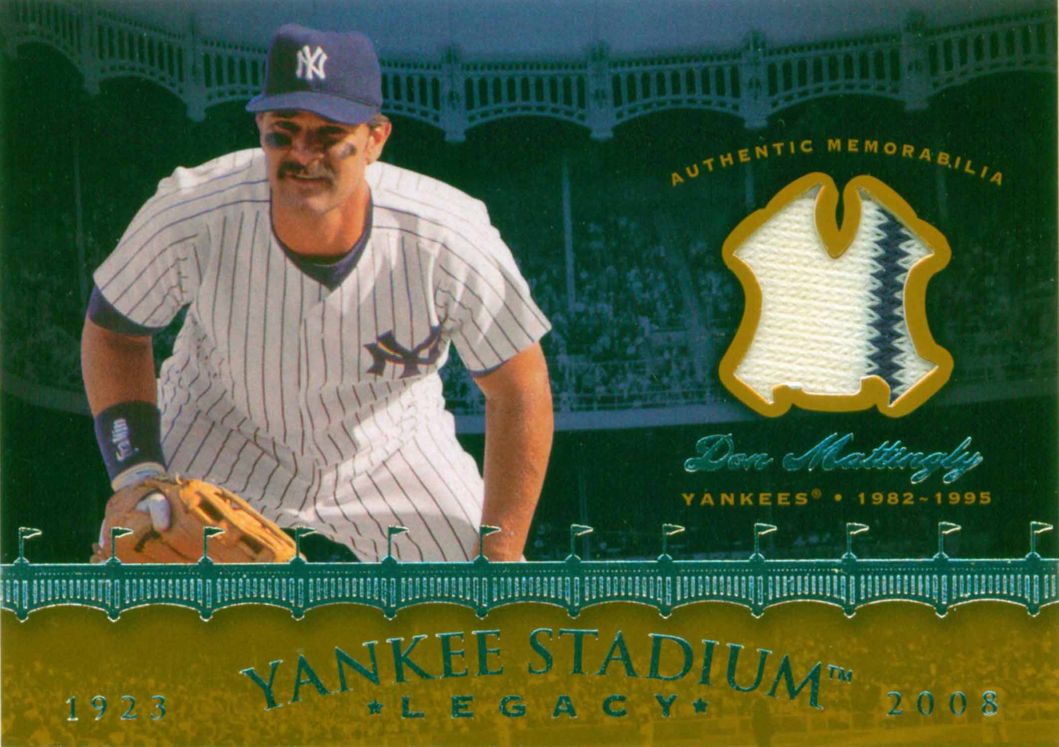 2008 Upper Deck Yankee Stadium Legacy Collection Memorabilia