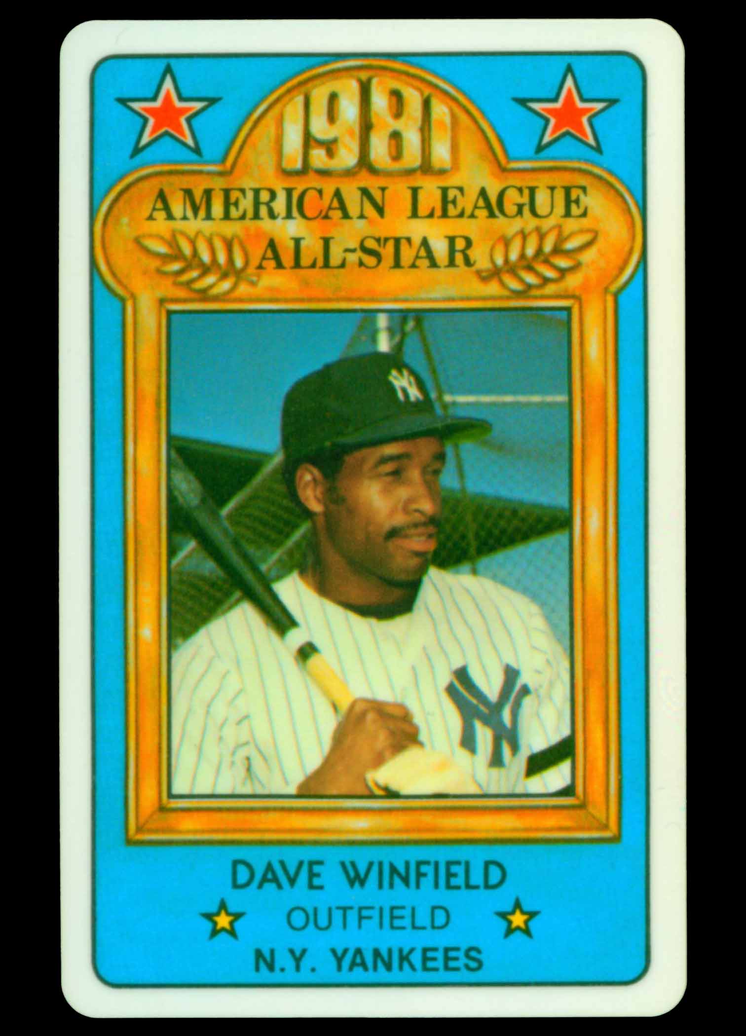 Baseball - Dave Winfield Basic Topps Set: The Bronx Right Fielder Set Image  Gallery