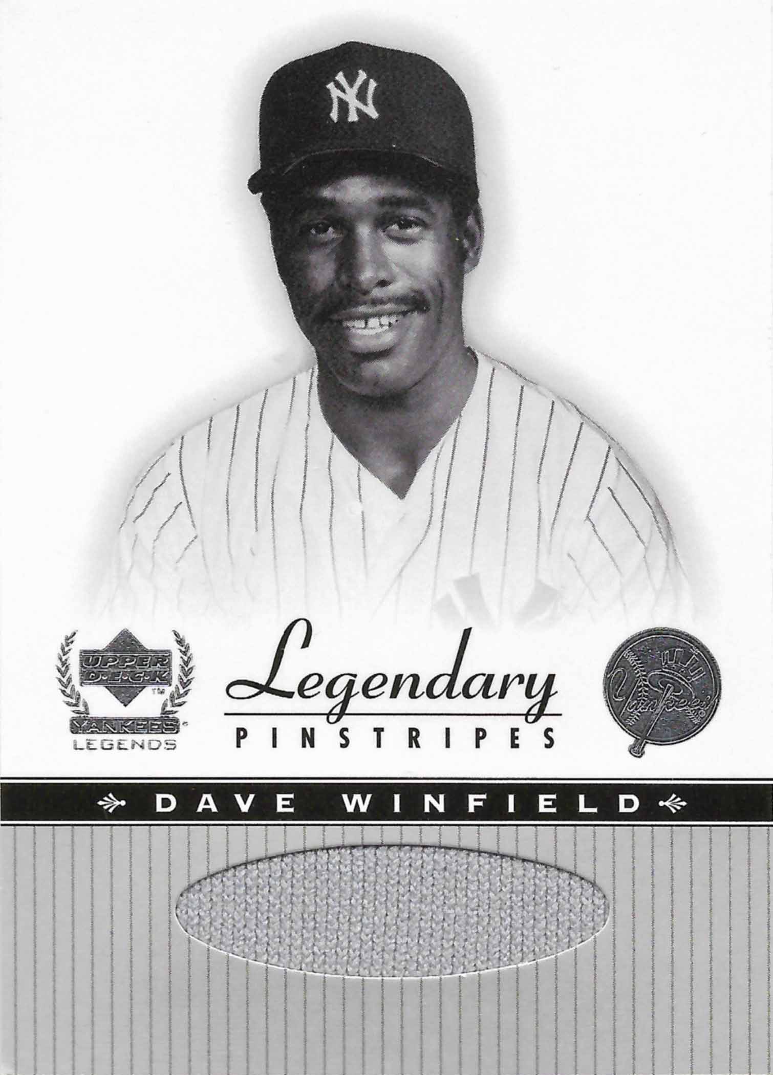 2000 Upper Deck Yankees Legends Legendary Pinstripes