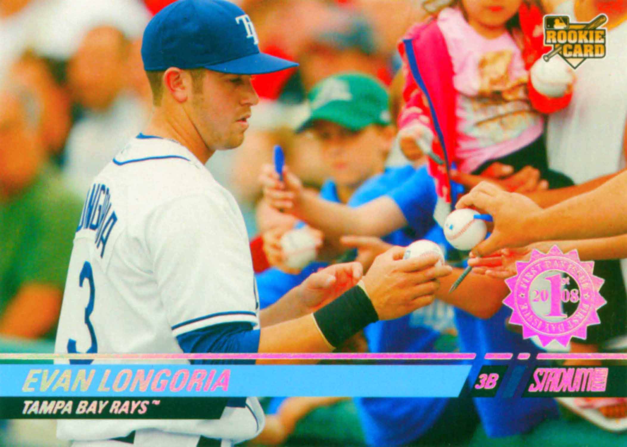 evan longoria rays rookie