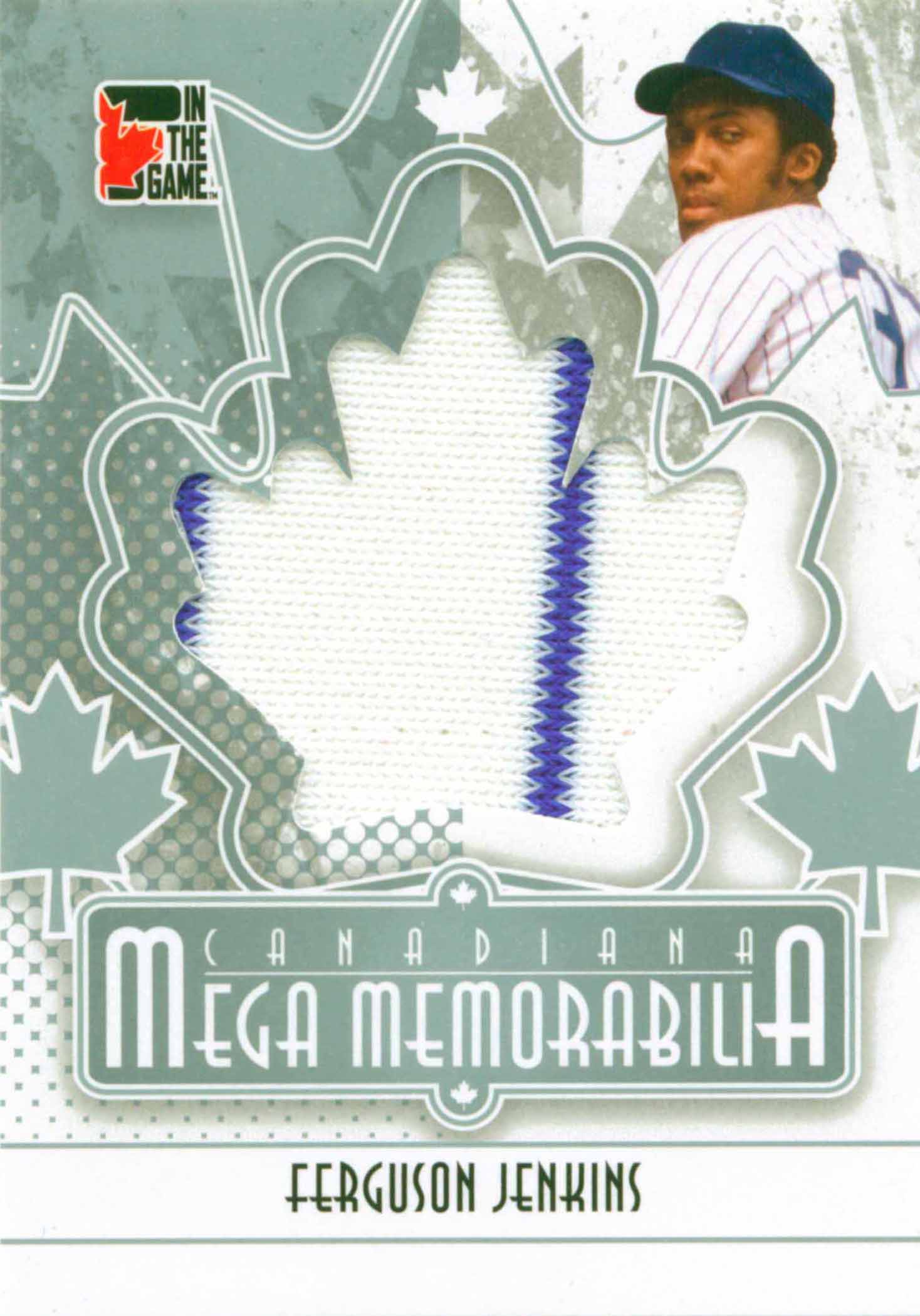 2011 In The Game Canadiana Mega Memorabilia Silver
