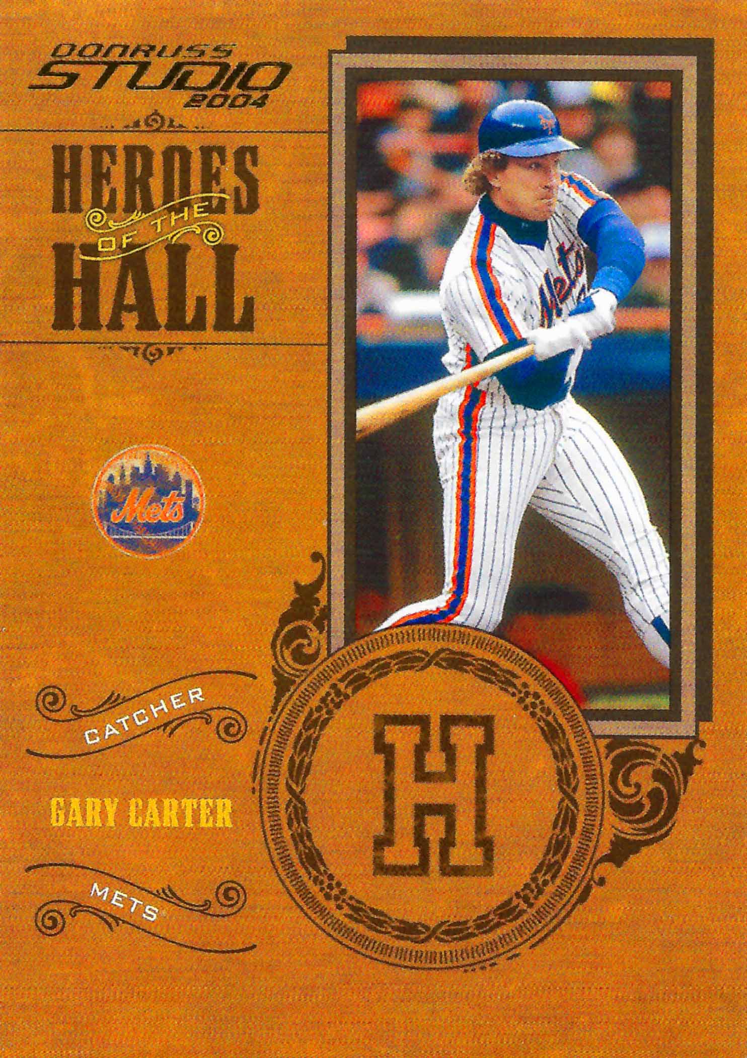 Gary Carter Hall of Fame Plaque, slgckgc