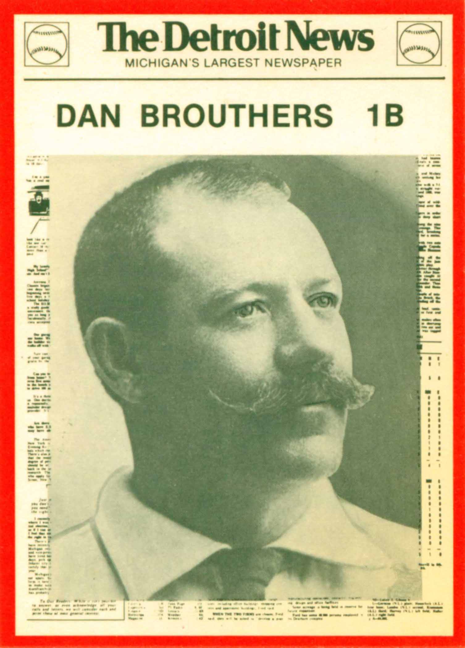 1981 Tigers Detroit News