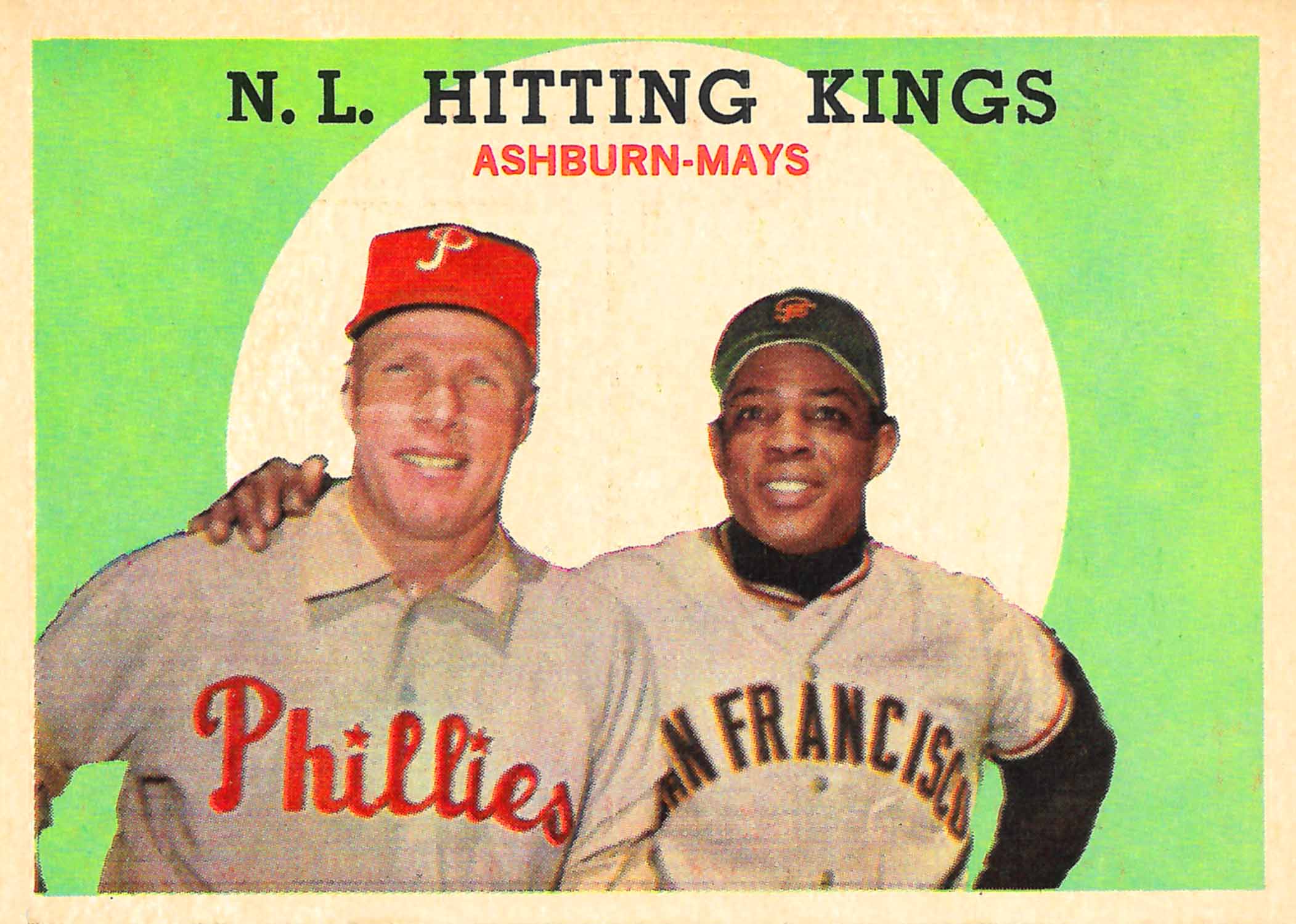 1959 Topps NL Hitting Kings