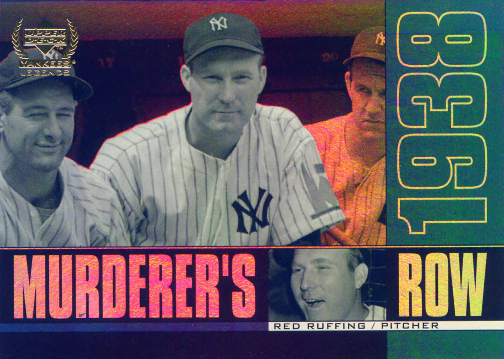 2000 Upper Deck Yankees Legends Murderer's Row