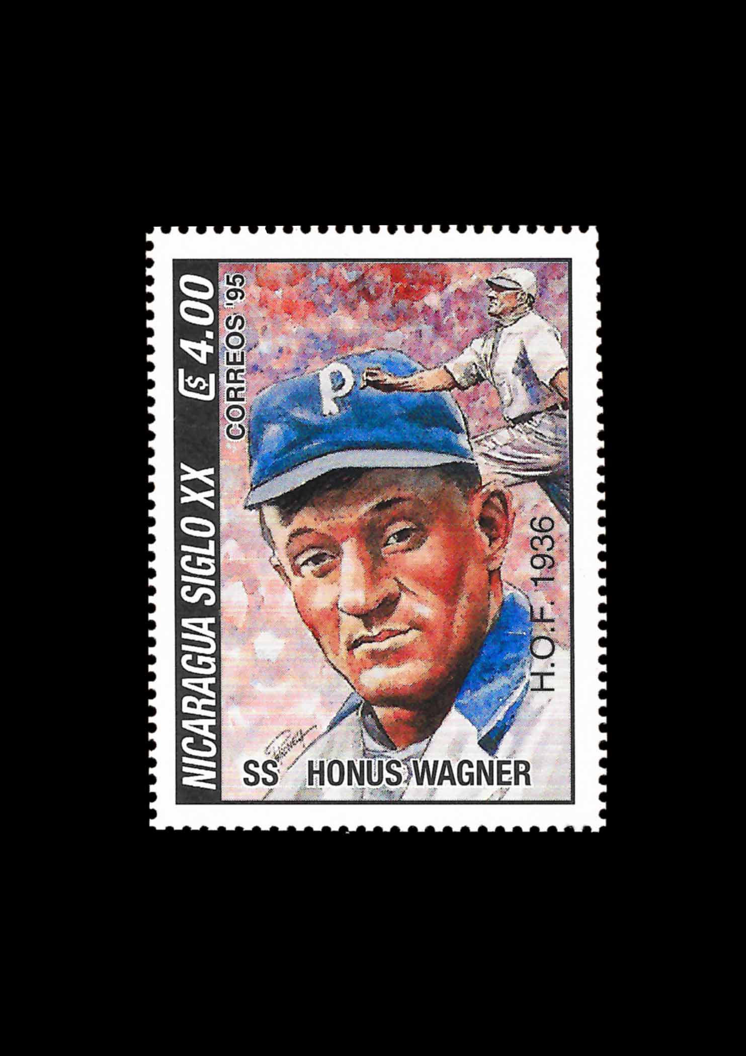 1996 Nicaragua Postage Stamps Baseballs Hall of Fame Dream Team