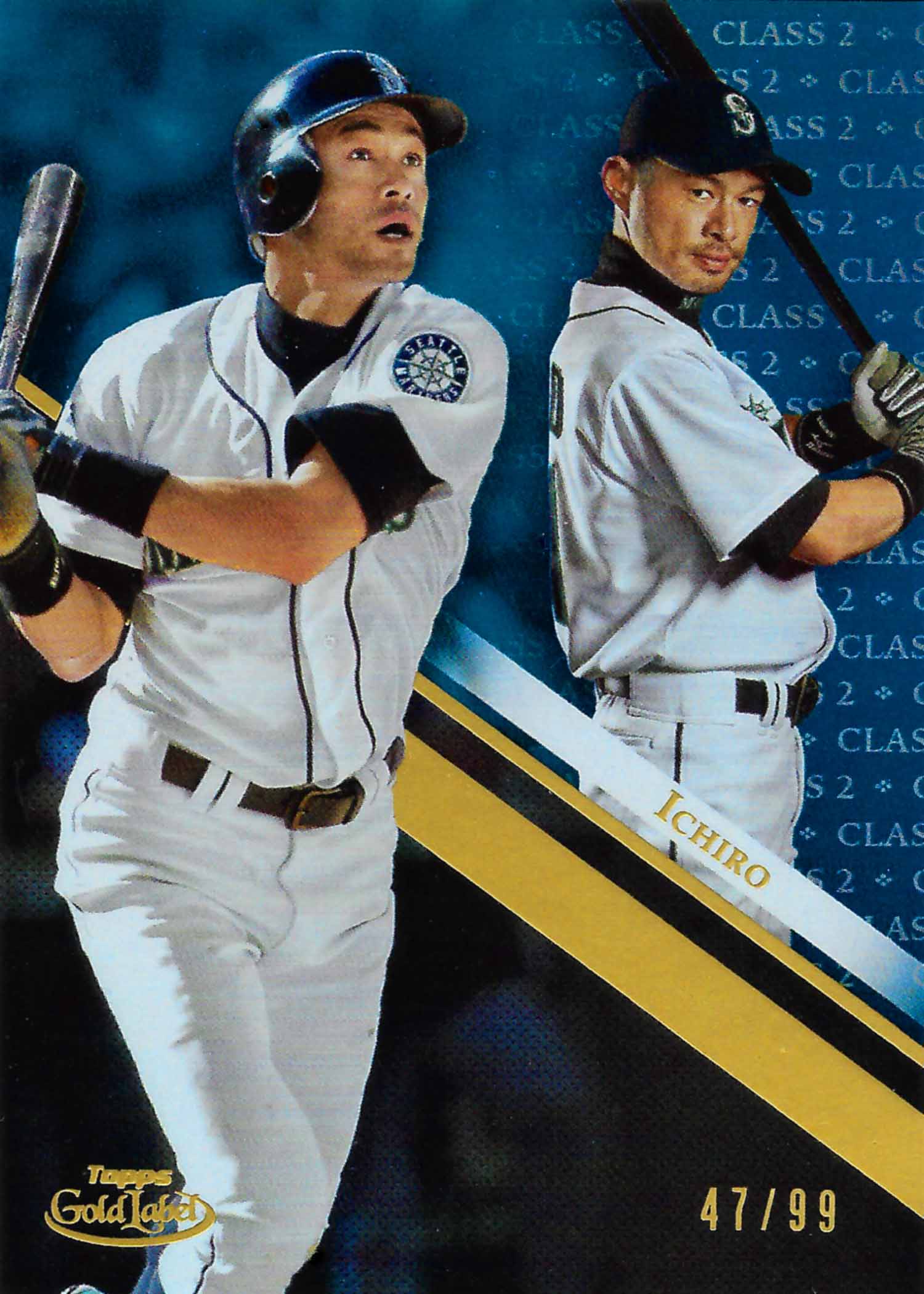 2019 Topps Gold Label Class 2 Blue