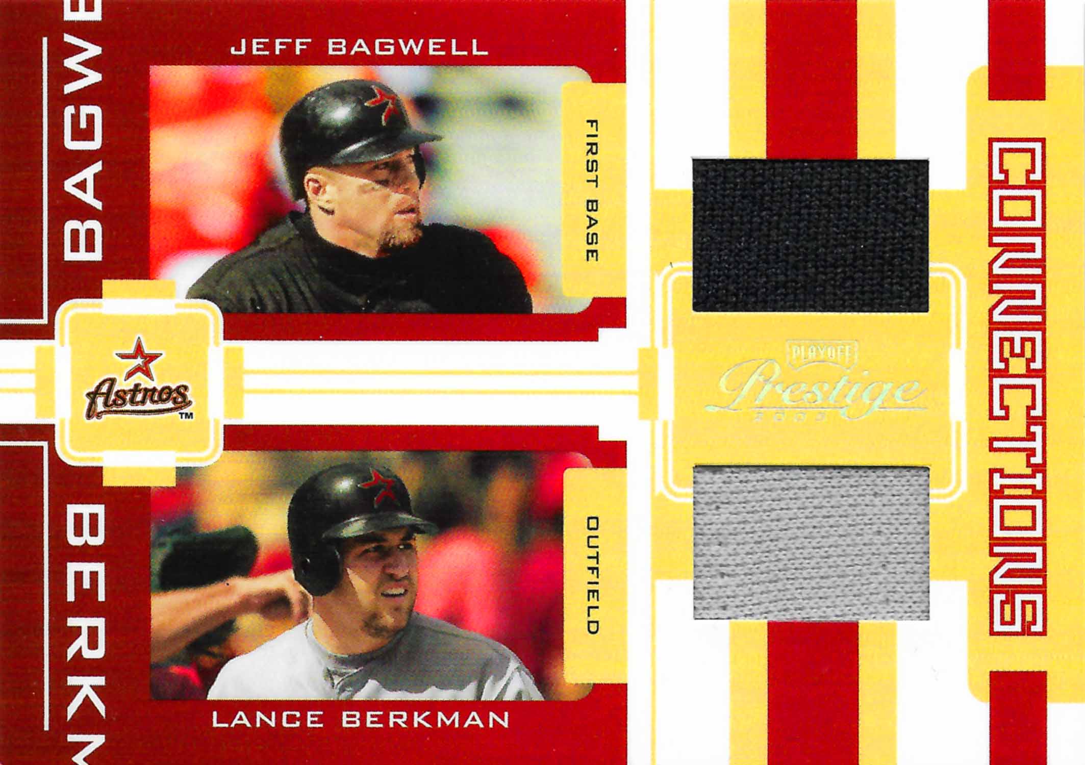 2005 Playoff Prestige Connections Material Dual Jersey
