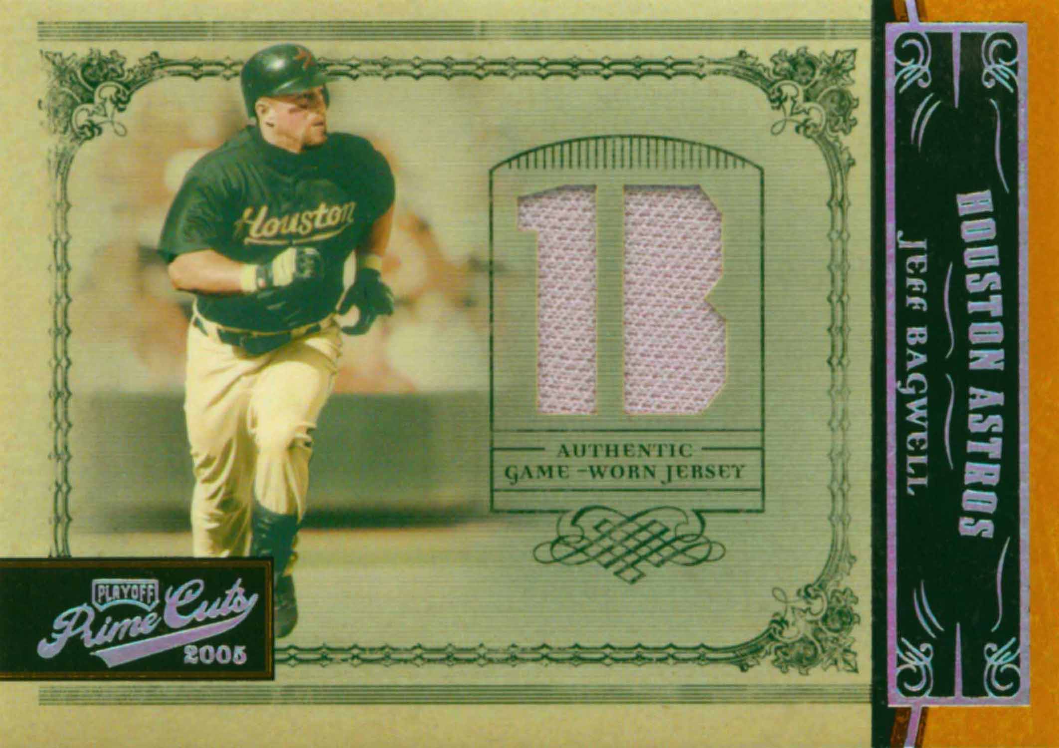 2005 Prime Cuts Material Jersey Position