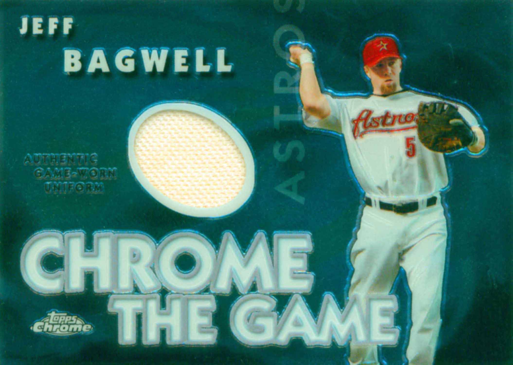2005 Topps Chrome the Game Relics Uniform