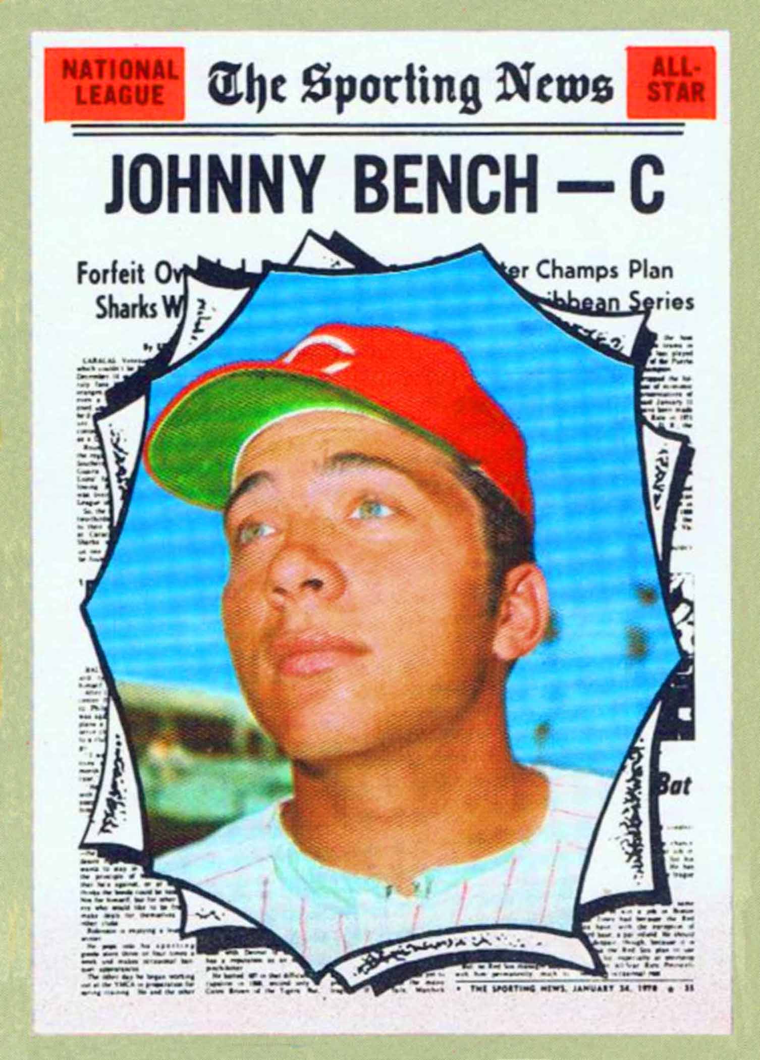 1981 Topps & Topps Traded Johnny Bench