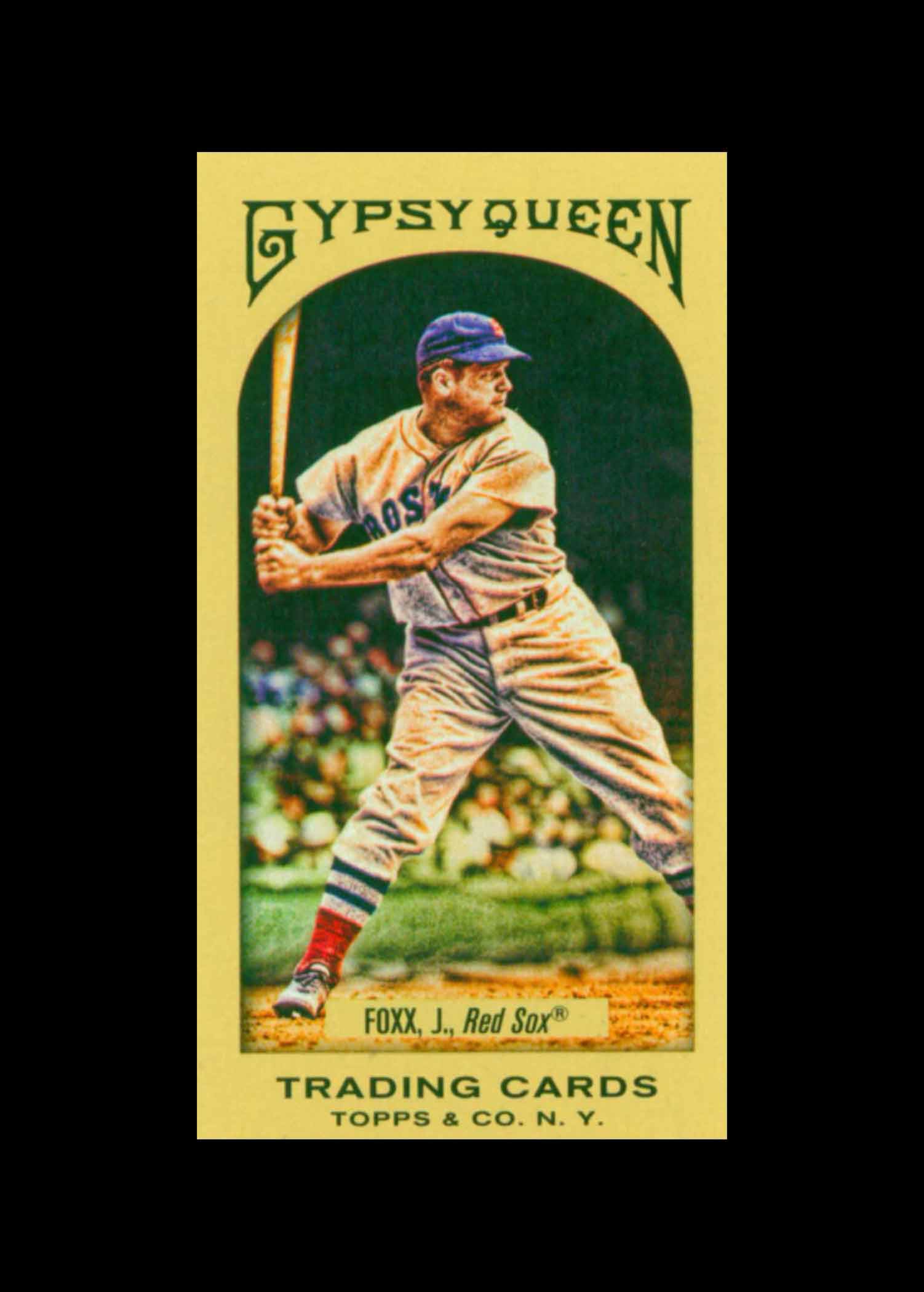 2011 Topps Gypsy Queen Mini Red Gypsy Queen Back