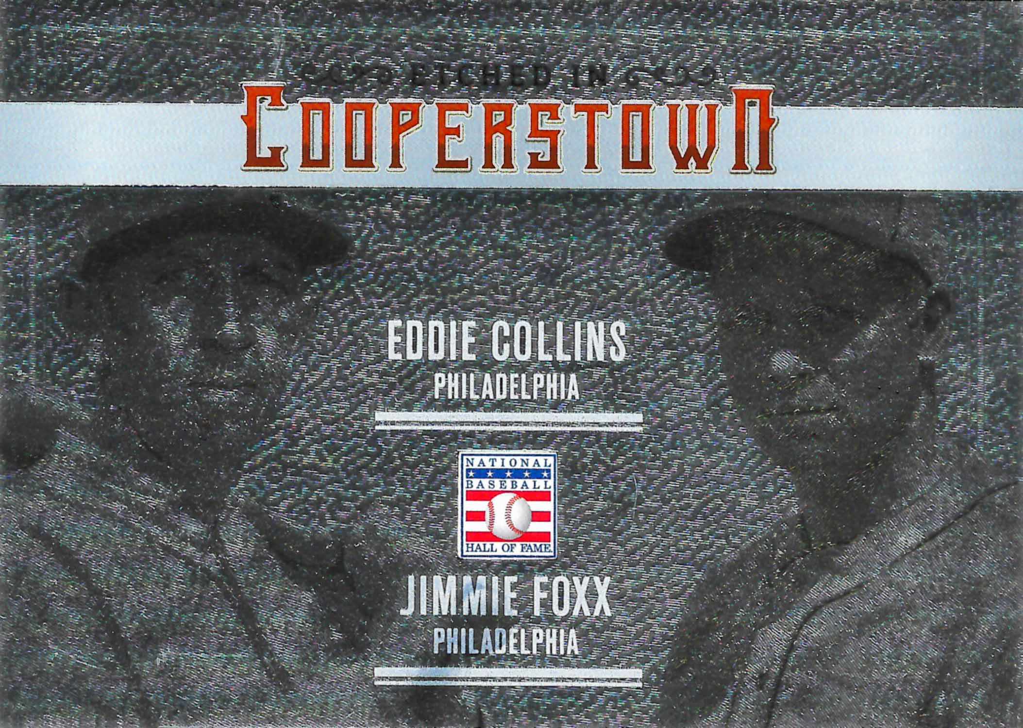 2015 Panini Cooperstown Etched in Cooperstown Dual Silver