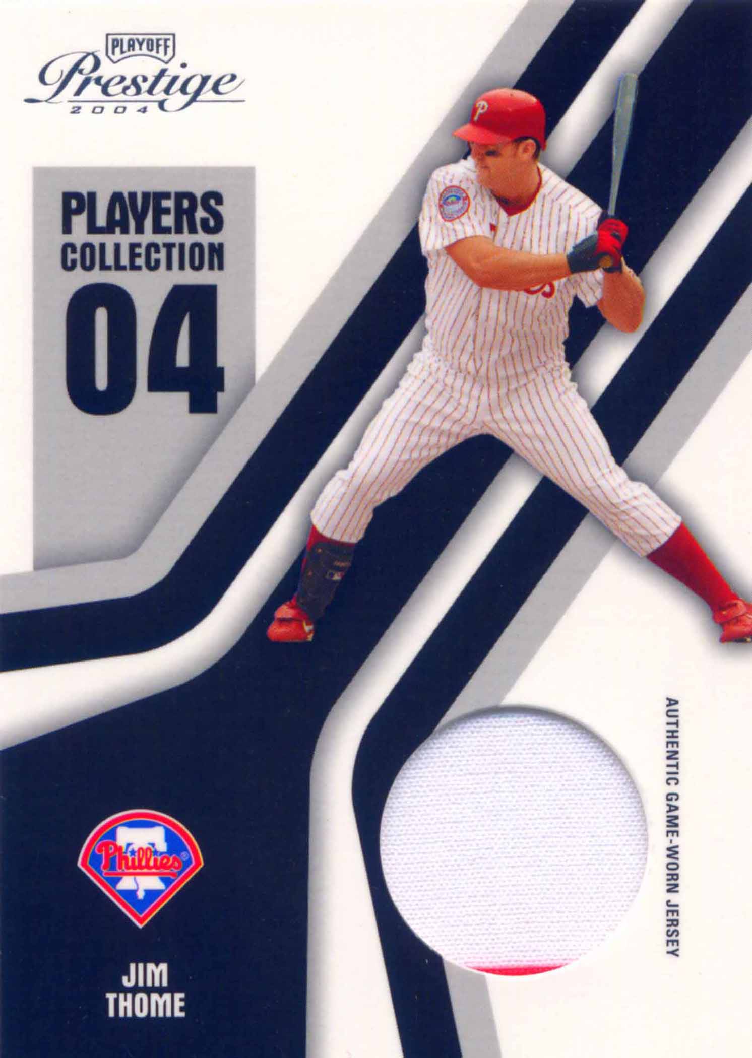 2004 Playoff Prestige Players Collection Jersey