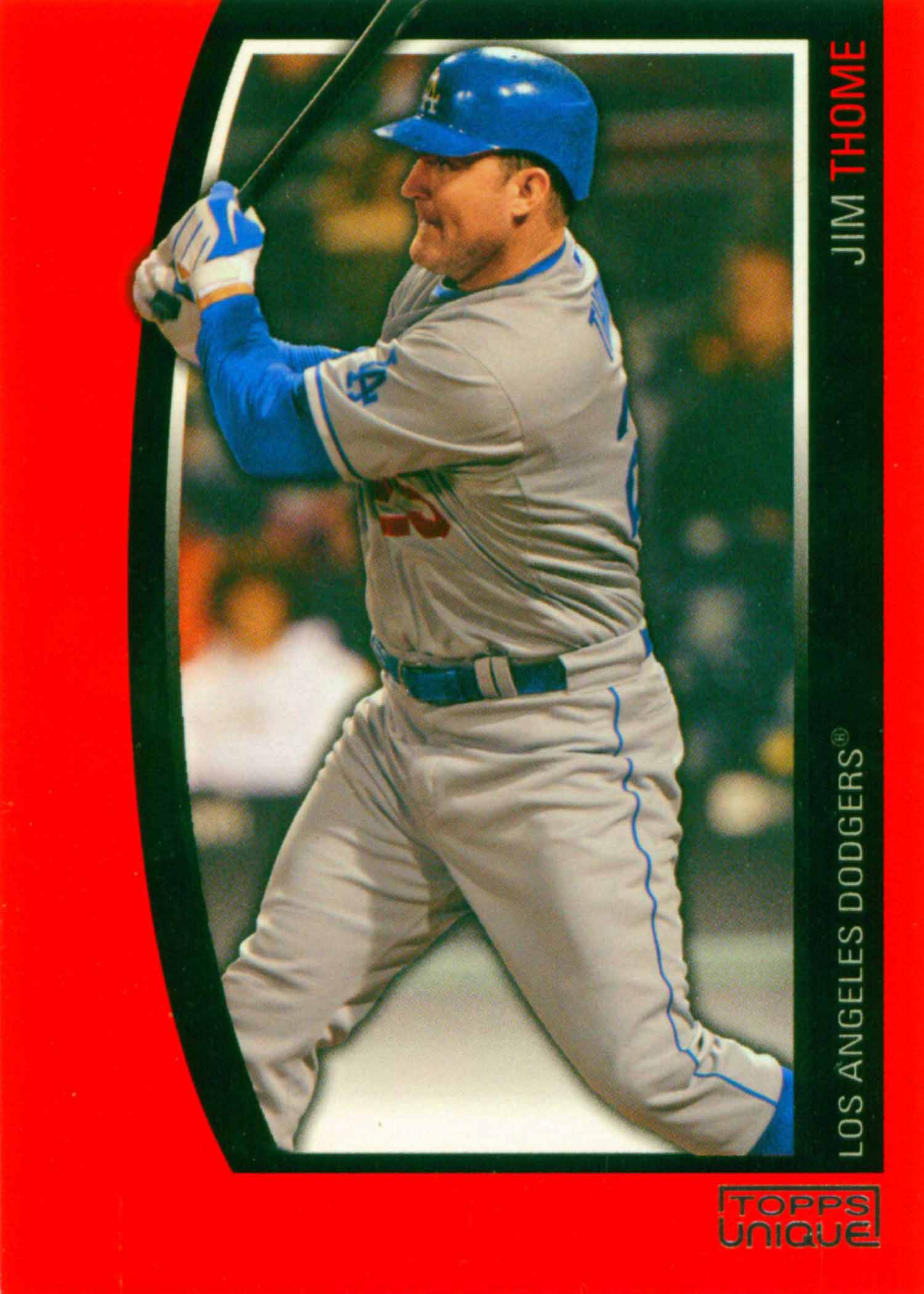 2009 Topps Unique Red