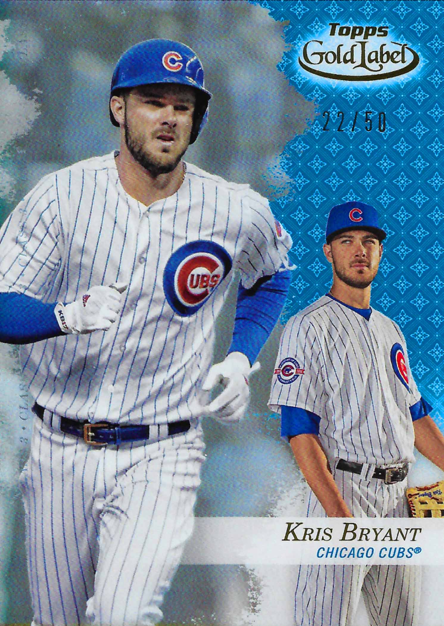 2017 Topps Gold Label Class 3 Blue