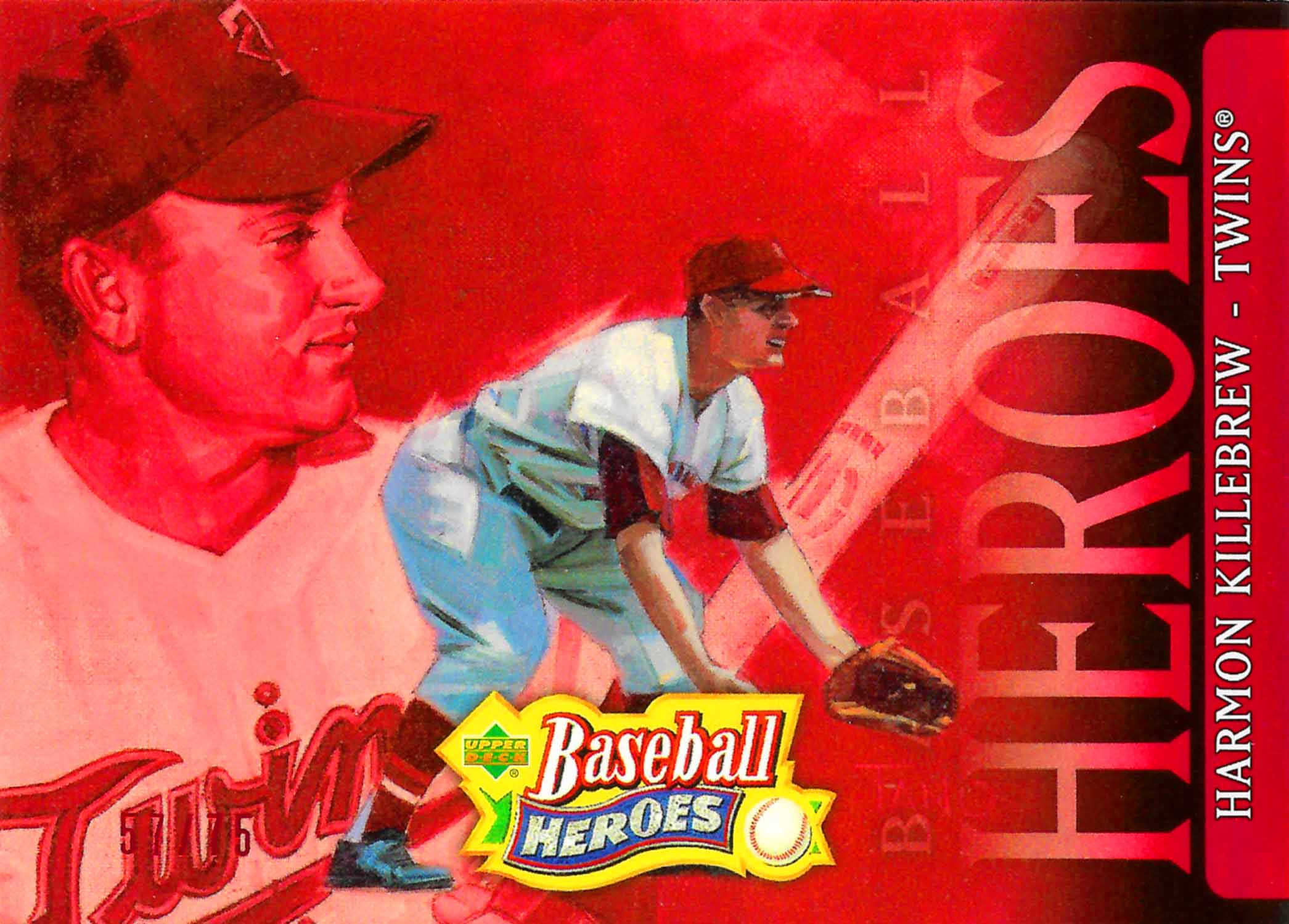 2005 Upper Deck Baseball Heroes Red Header