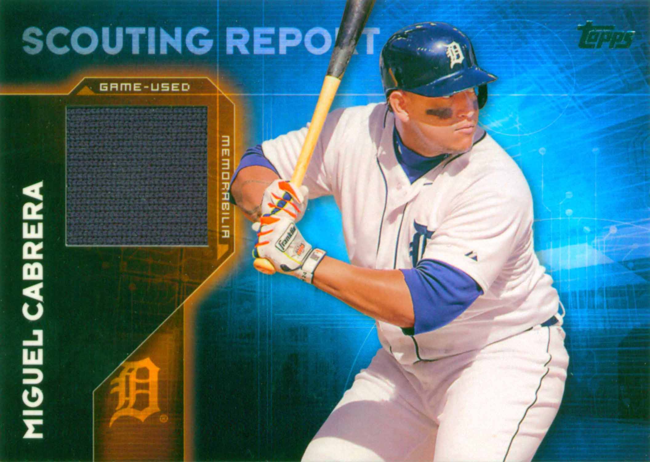 2016 Topps Scouting Report Relics