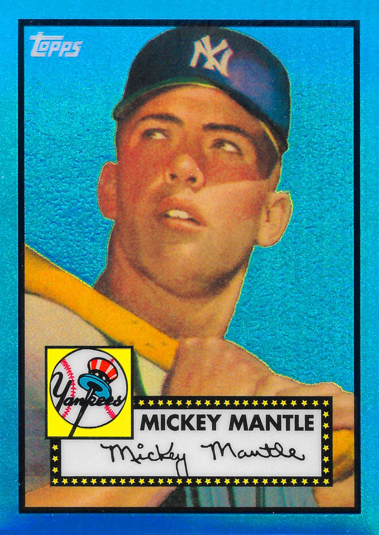 2008 Topps Factory Set Mickey Mantle Blue