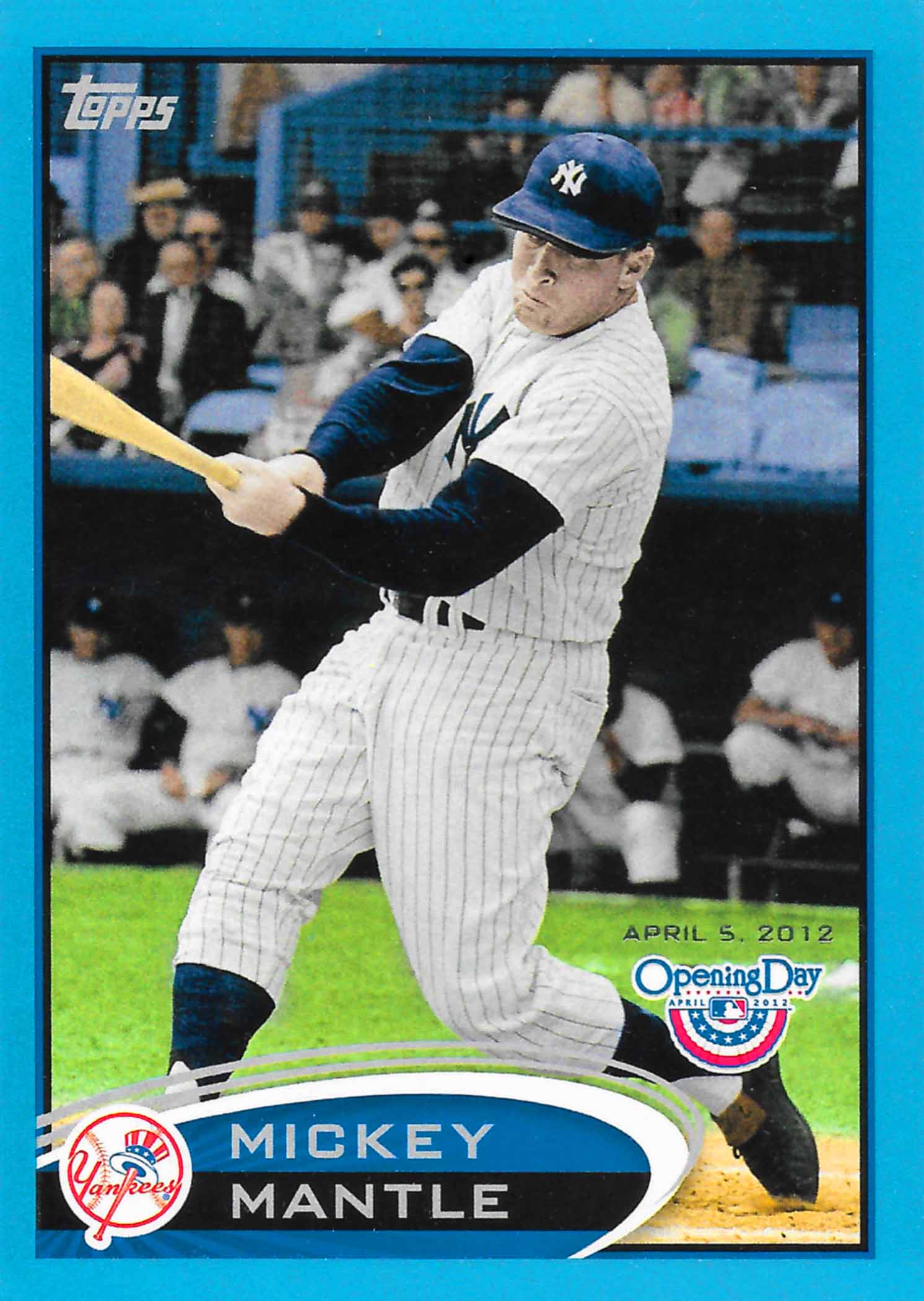2012 Topps Opening Day Blue