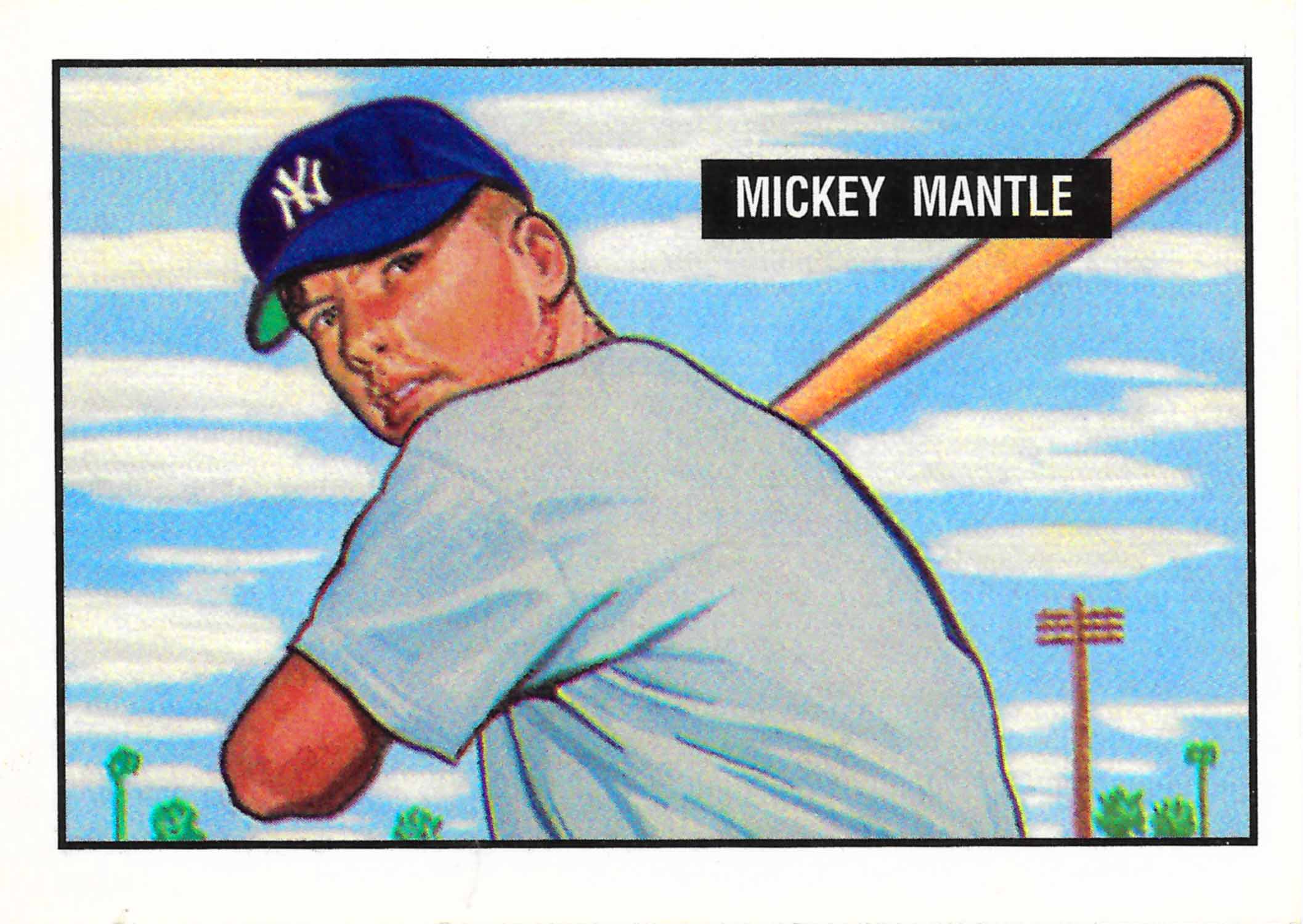 1996 Topps Mantle Redemption