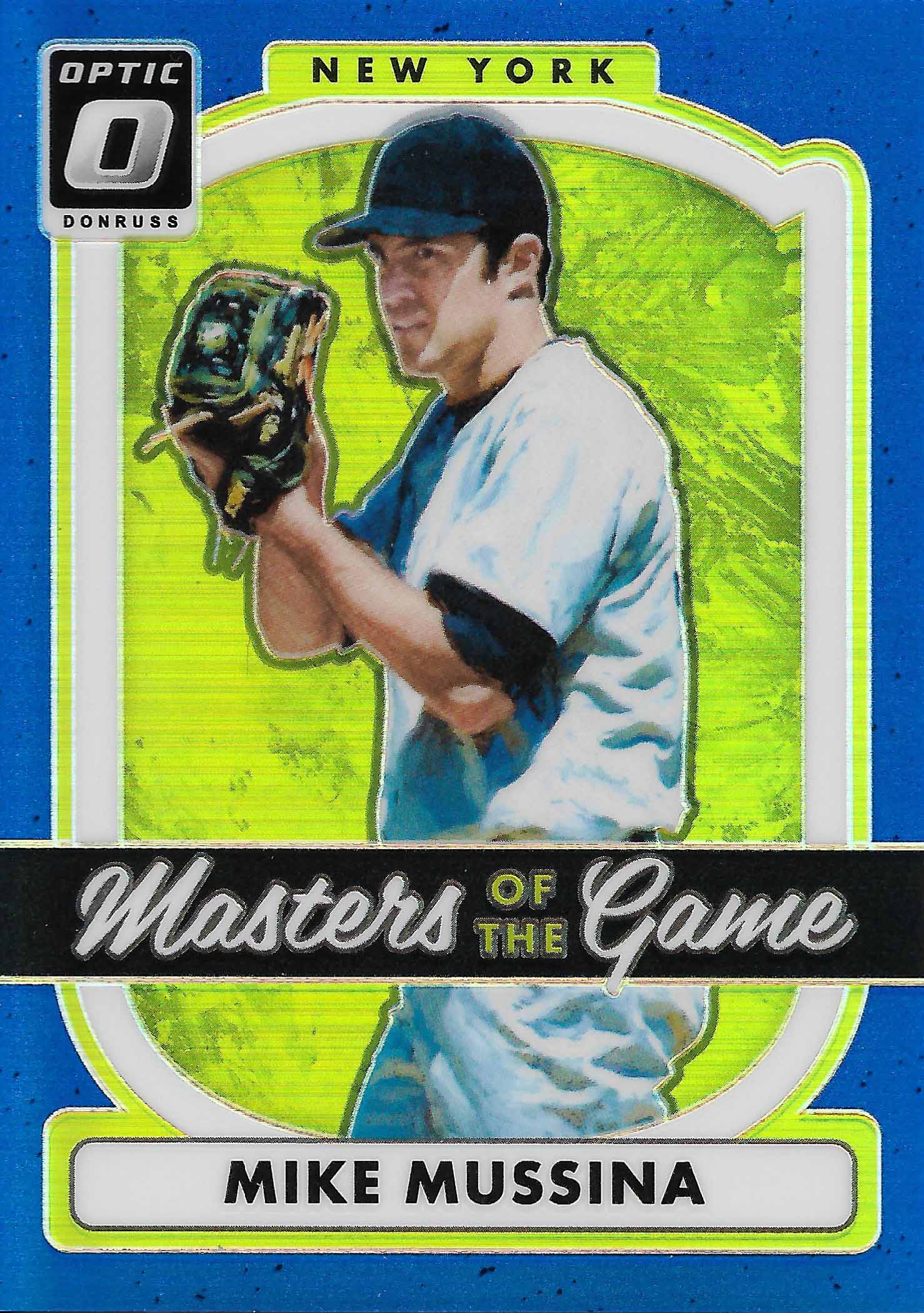 2017 Donruss Optic Masters of the Game Blue