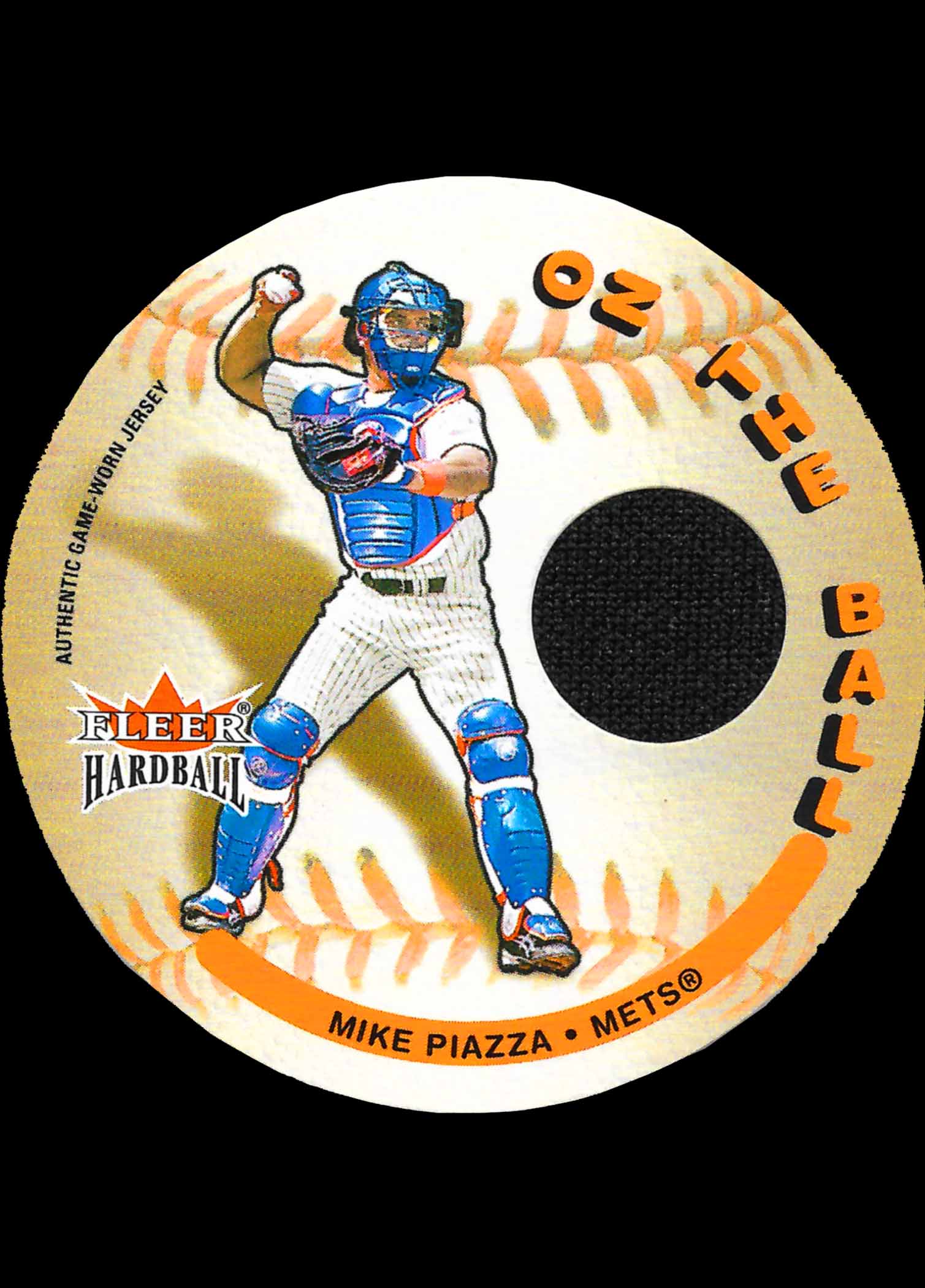 2003 Fleer Hardball On the Ball Game Used Jersey