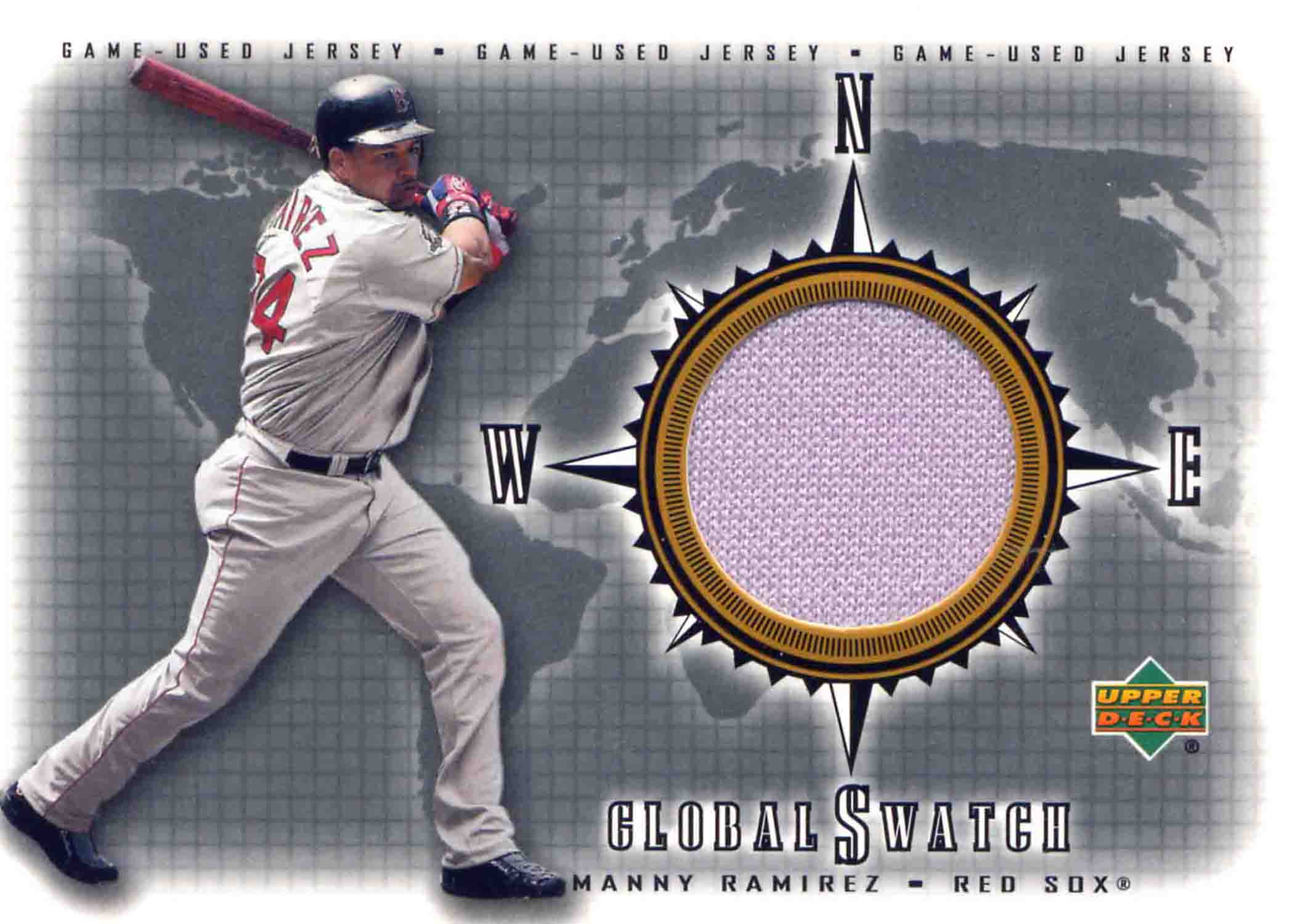 2002 Upper Deck Global Swatch Game Jersey