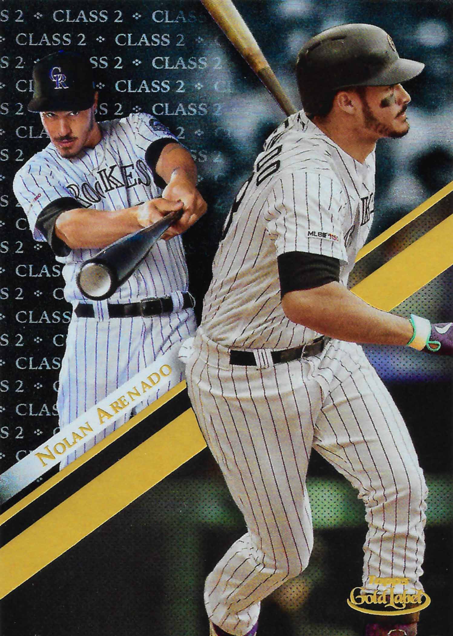 2019 Topps Gold Label Class 2 Black