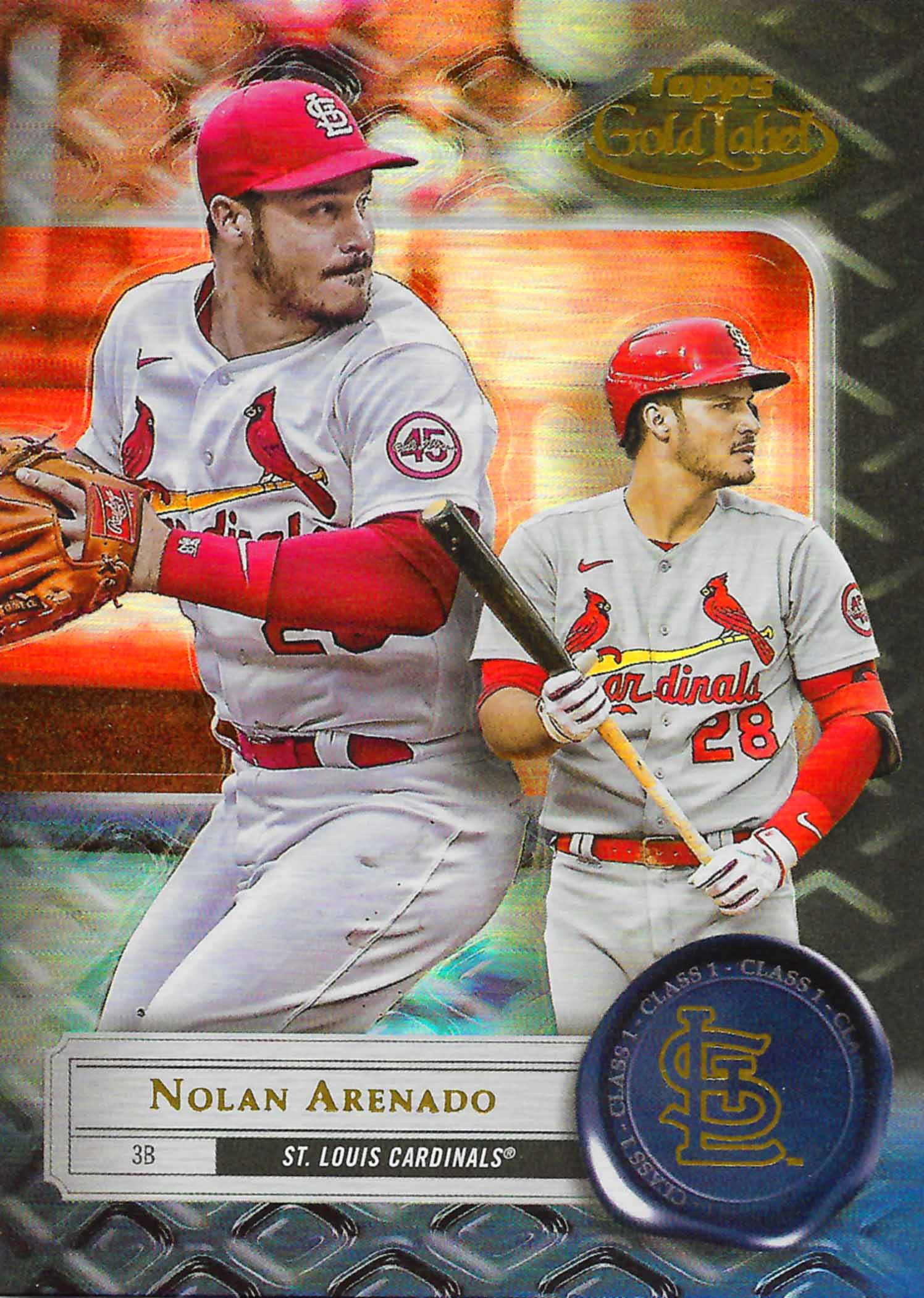 2022 Topps Gold Label Class 1 Black