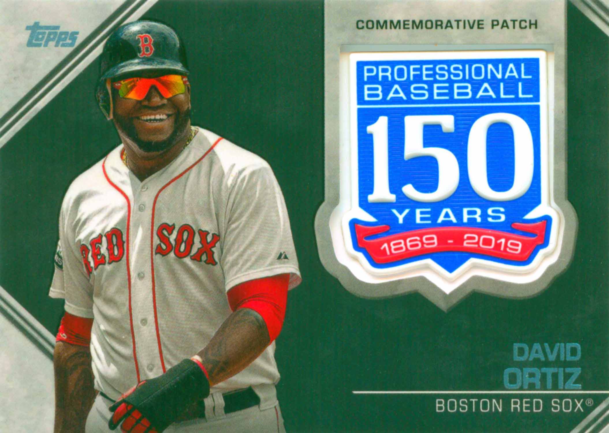 2019 Topps 150th Anniversary Manufactured Patches