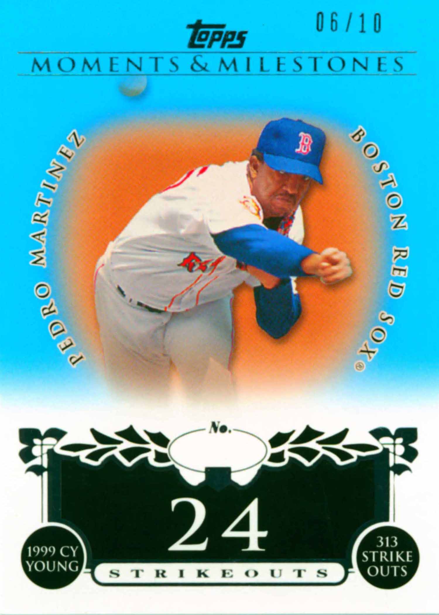 2008 Topps Moments and Milestones Blue