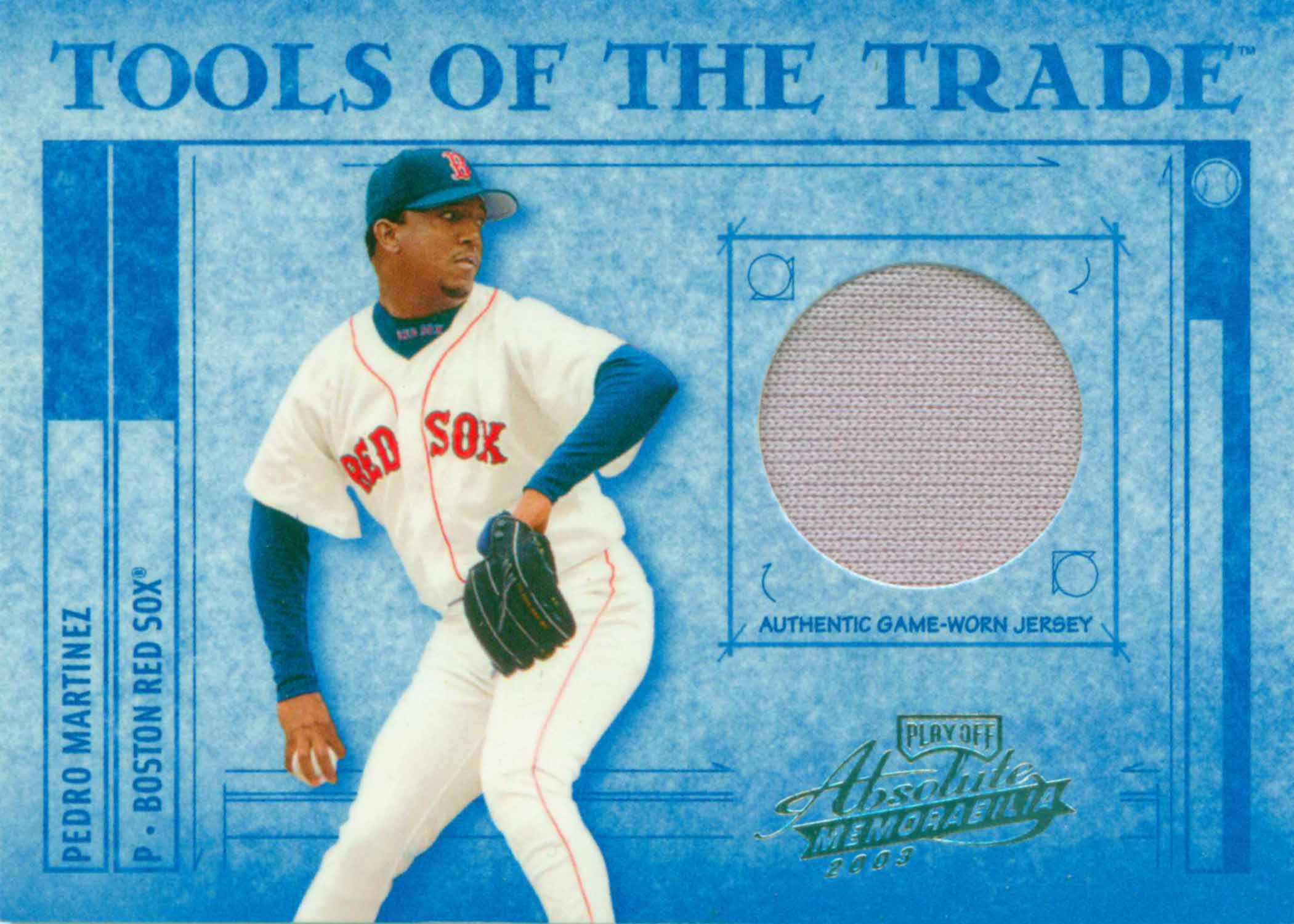 2003 Absolute Memorabilia Tools of the Trade Materials Jersey