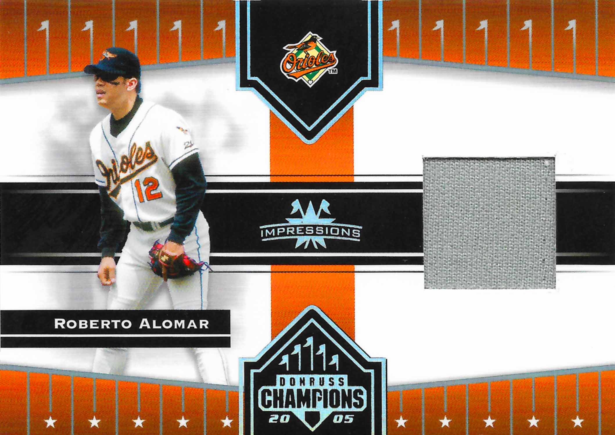 2005 Donruss Champions Impressions Material Jersey