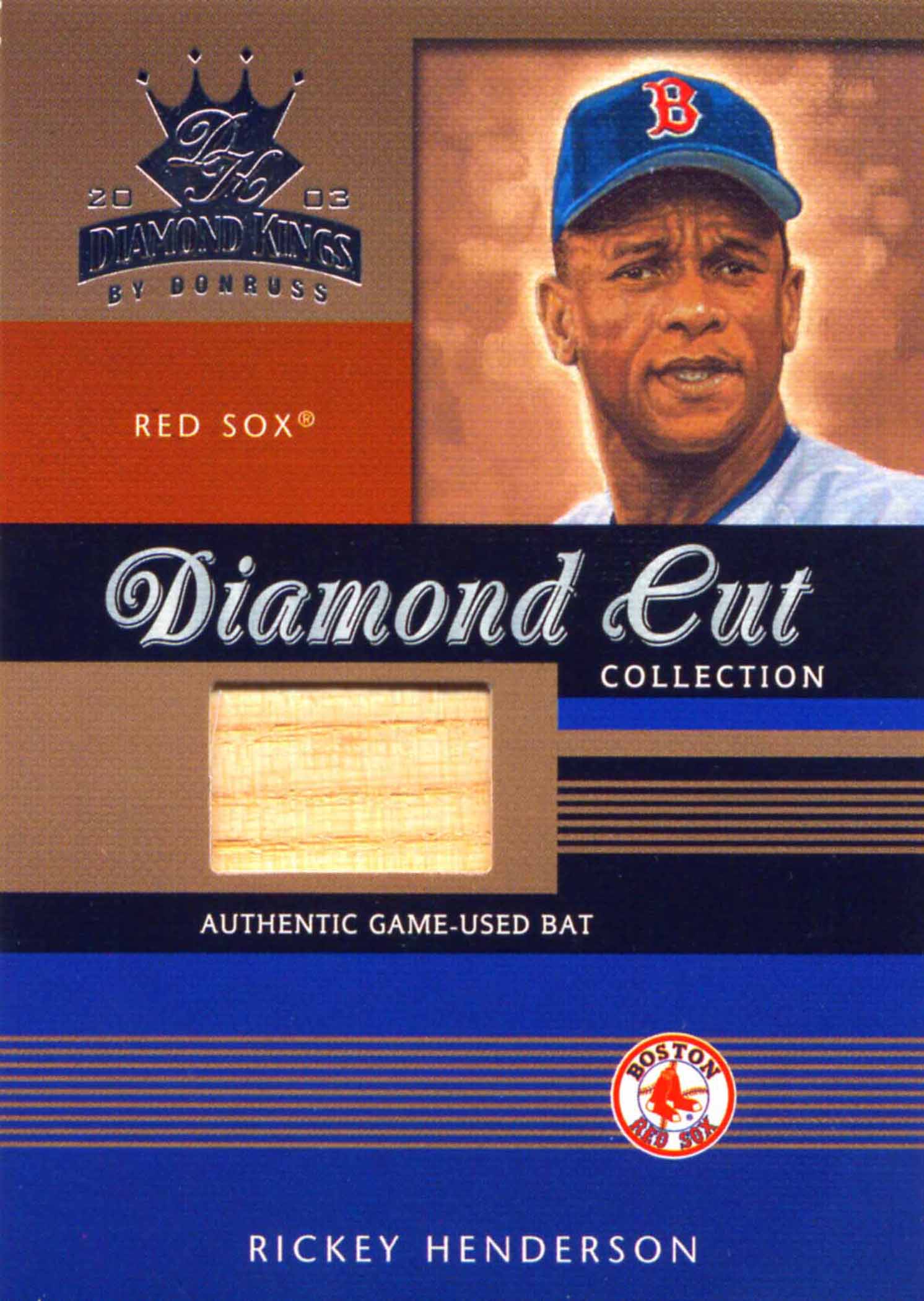 2003 Diamond Kings Diamond Cut Collection Bat