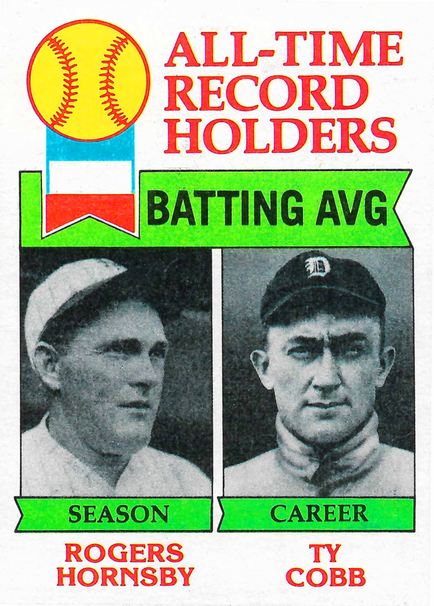 1979 Topps All-Time Record Holders