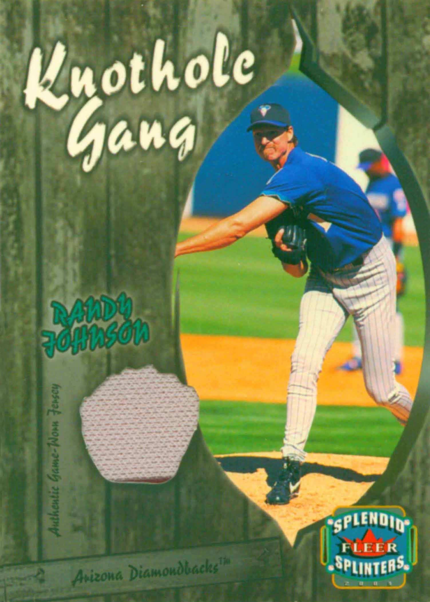 2003 Fleer Splendid Splinters Knothole Gang Game Jersey