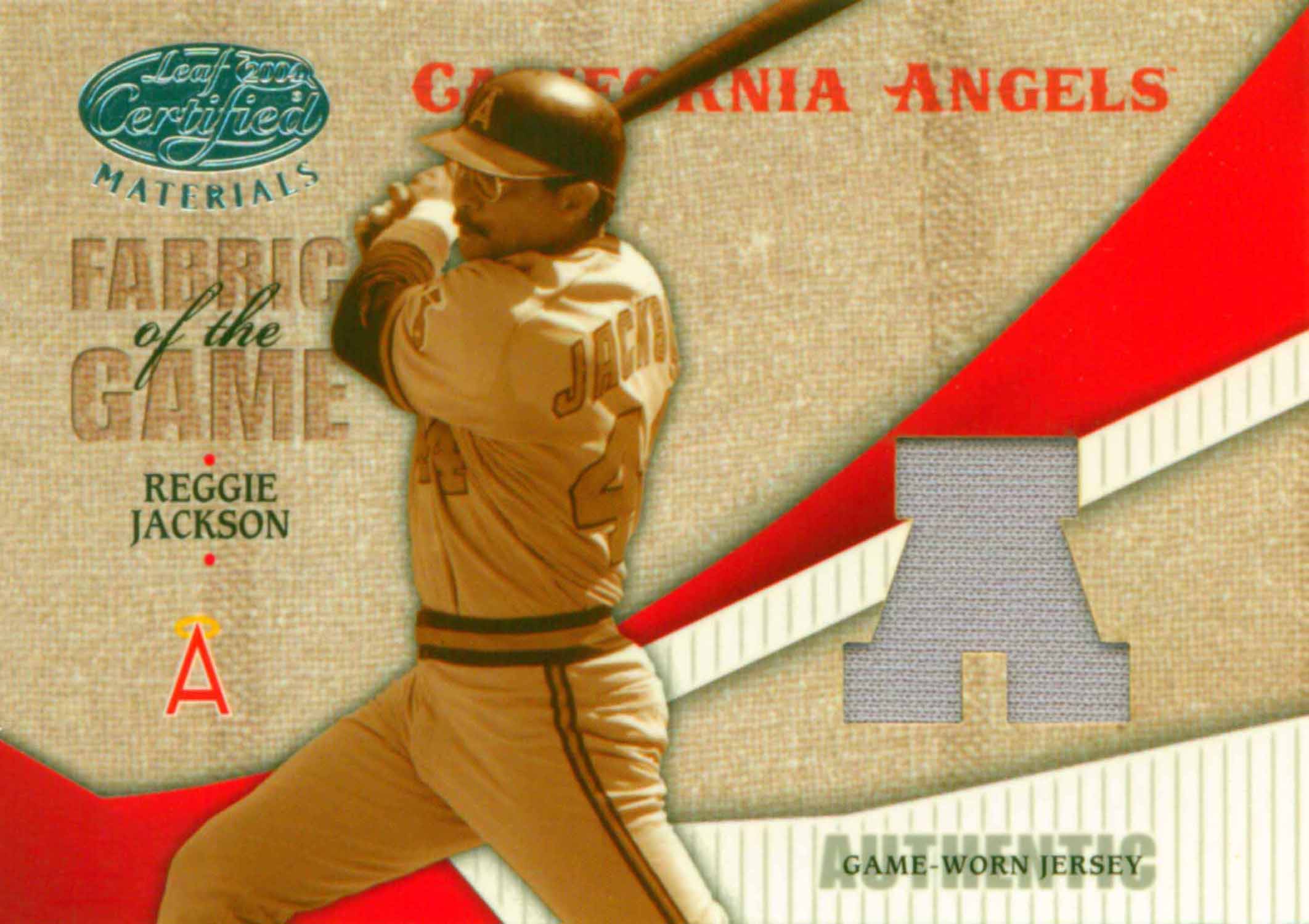 2004 Leaf Certified Materials Fabric of the Game AL/NL Jersey