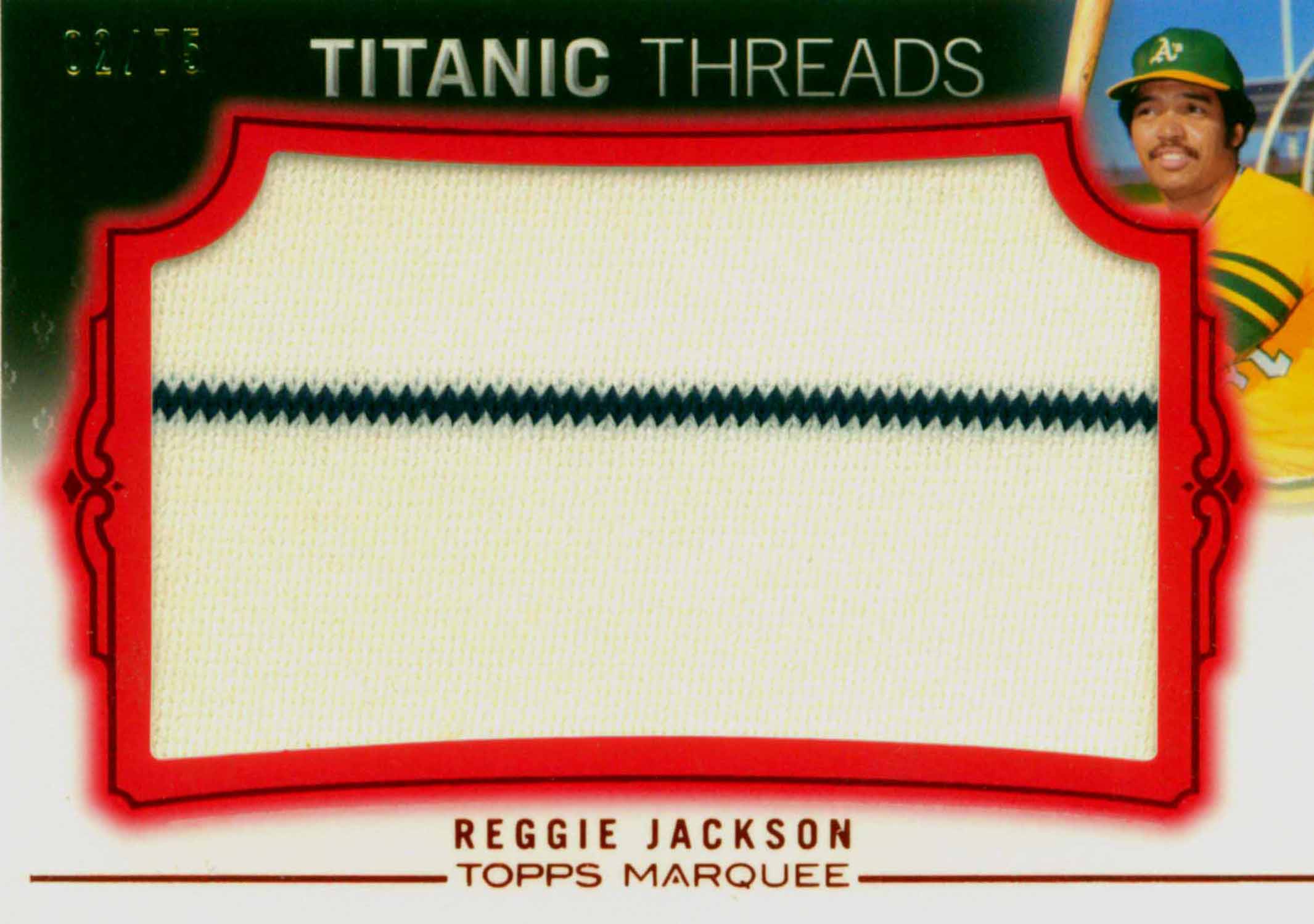 2011 Topps Marquee Titanic Threads Red