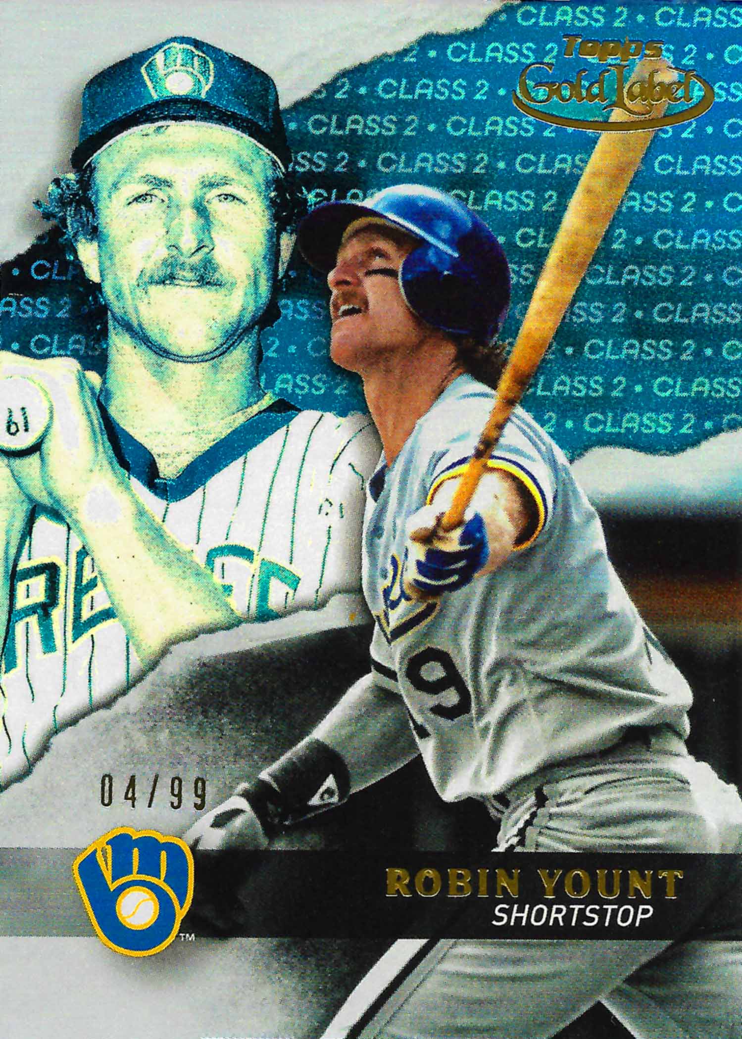 2020 Topps Gold Label Class 2 Blue